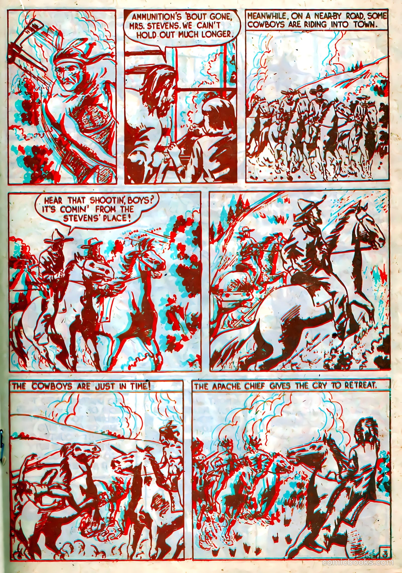 Indian Warriors 3-D #nn — page 19 of 36