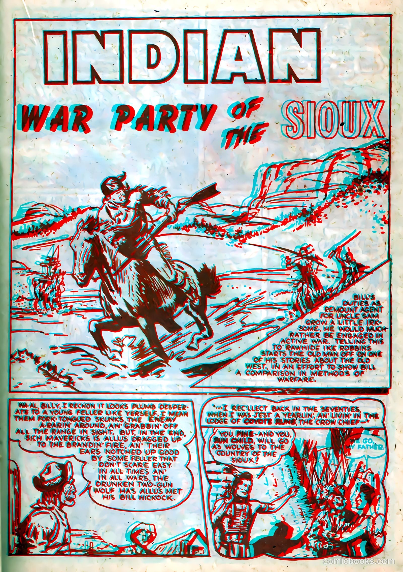 Indian Warriors 3-D #nn — page 21 of 36