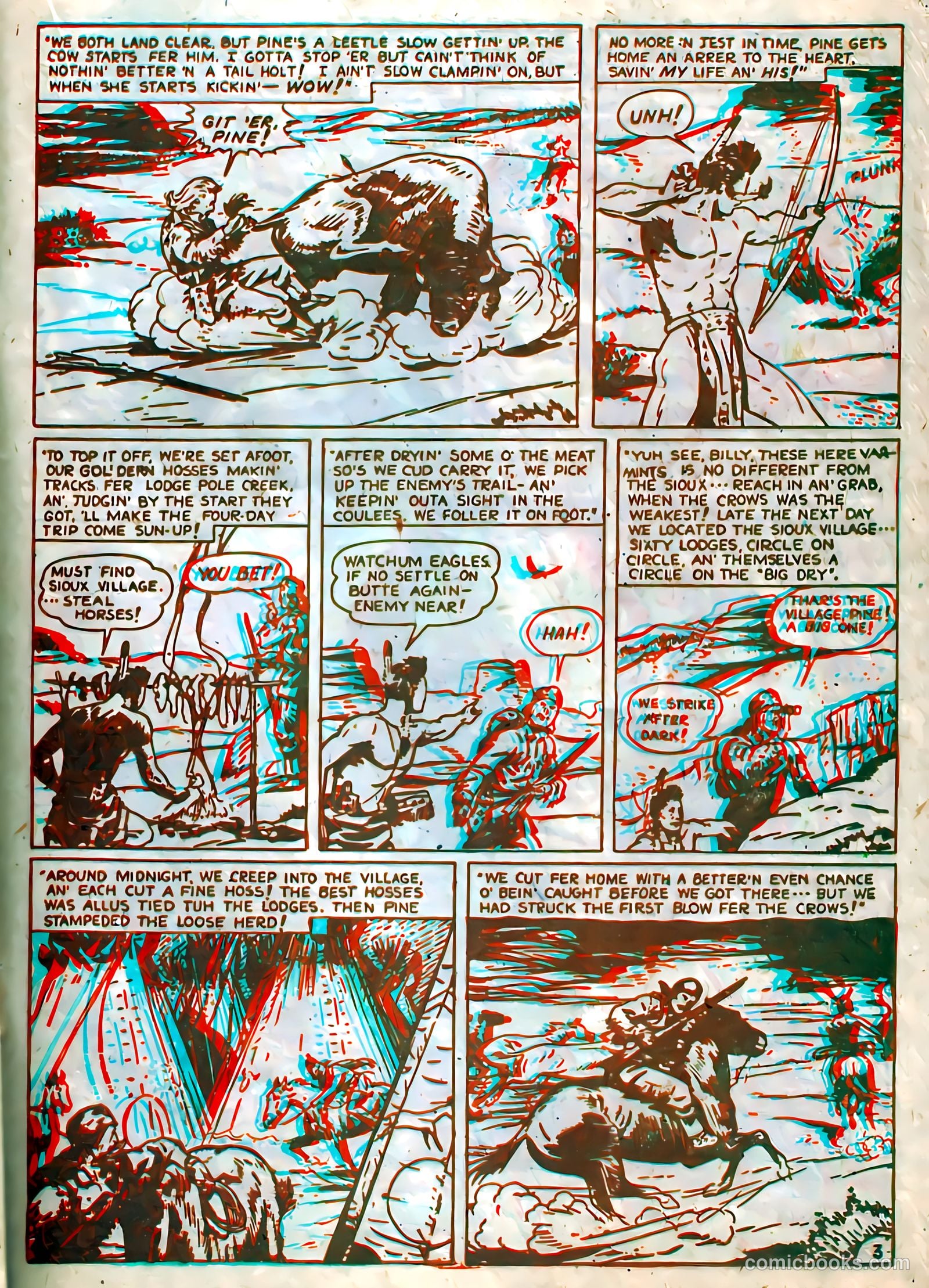 Indian Warriors 3-D #nn — page 23 of 36