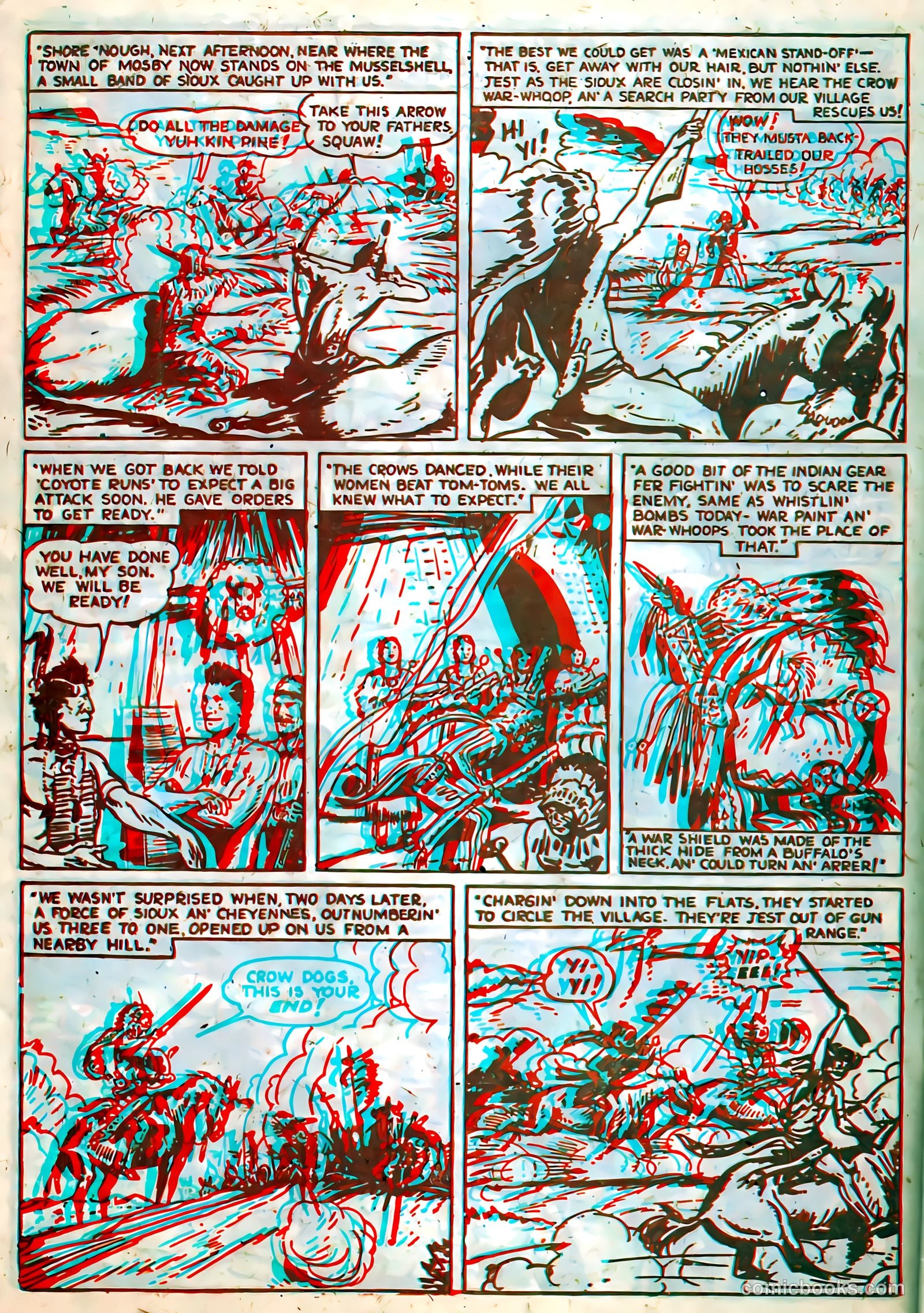 Indian Warriors 3-D #nn — page 24 of 36