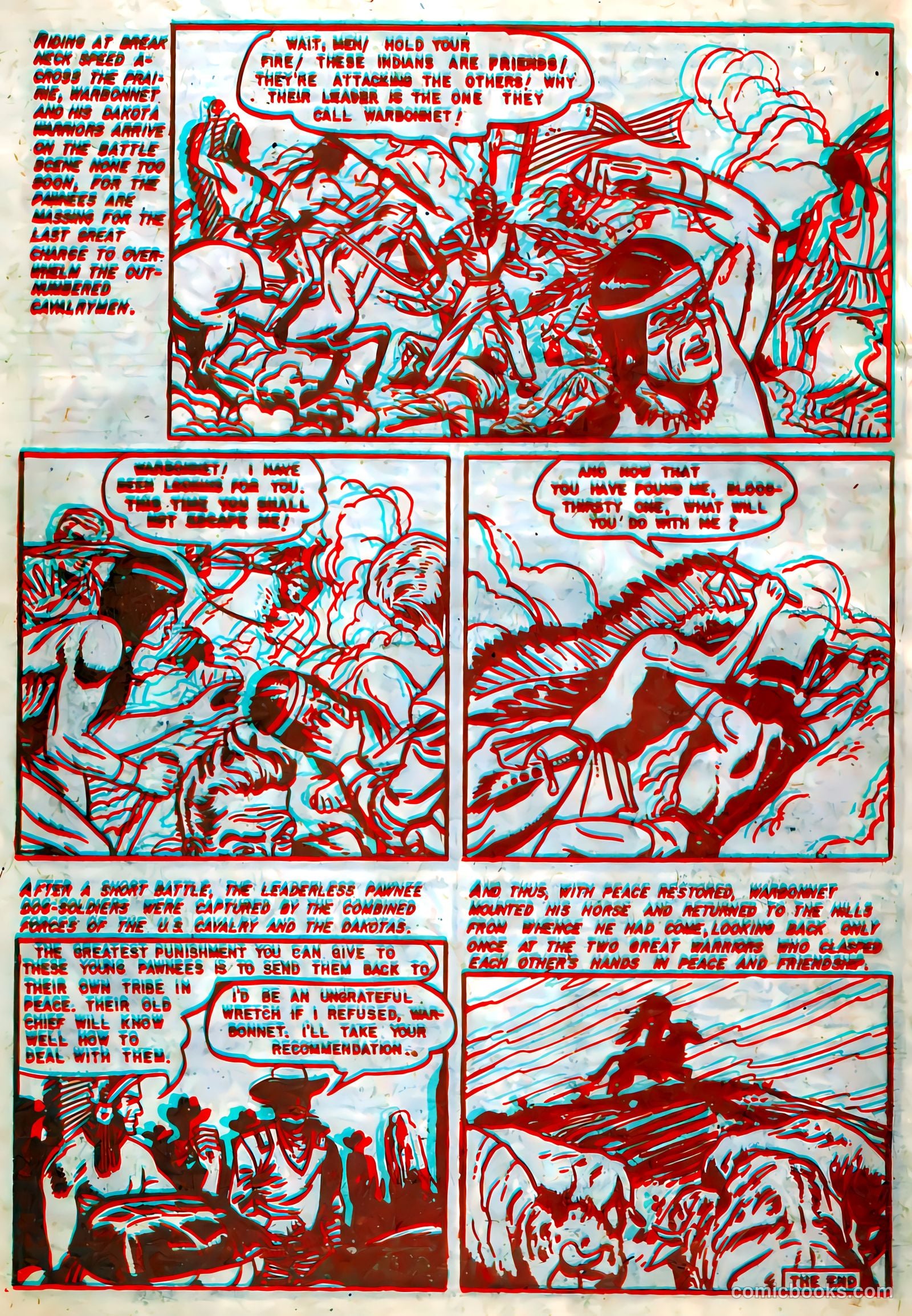 Indian Warriors 3-D #nn — page 34 of 36