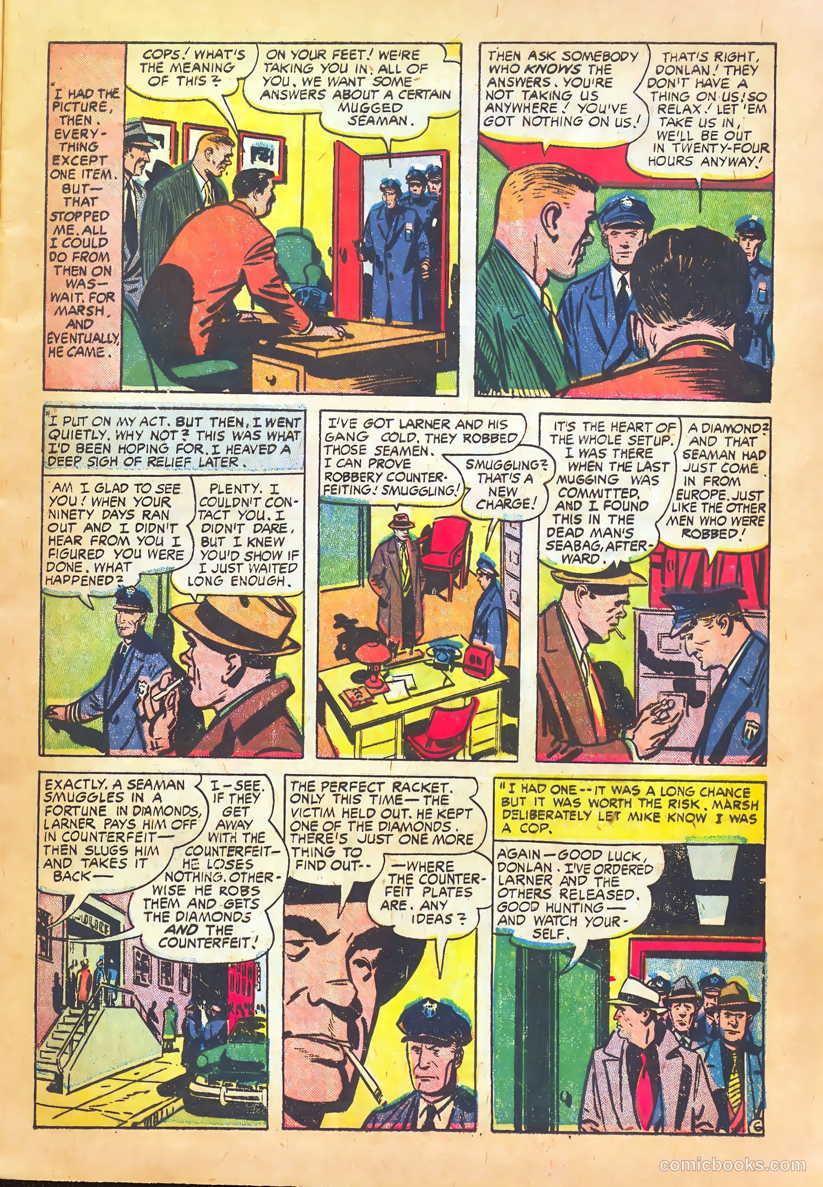 Justice Traps the Guilty #78 — page 9 of 36
