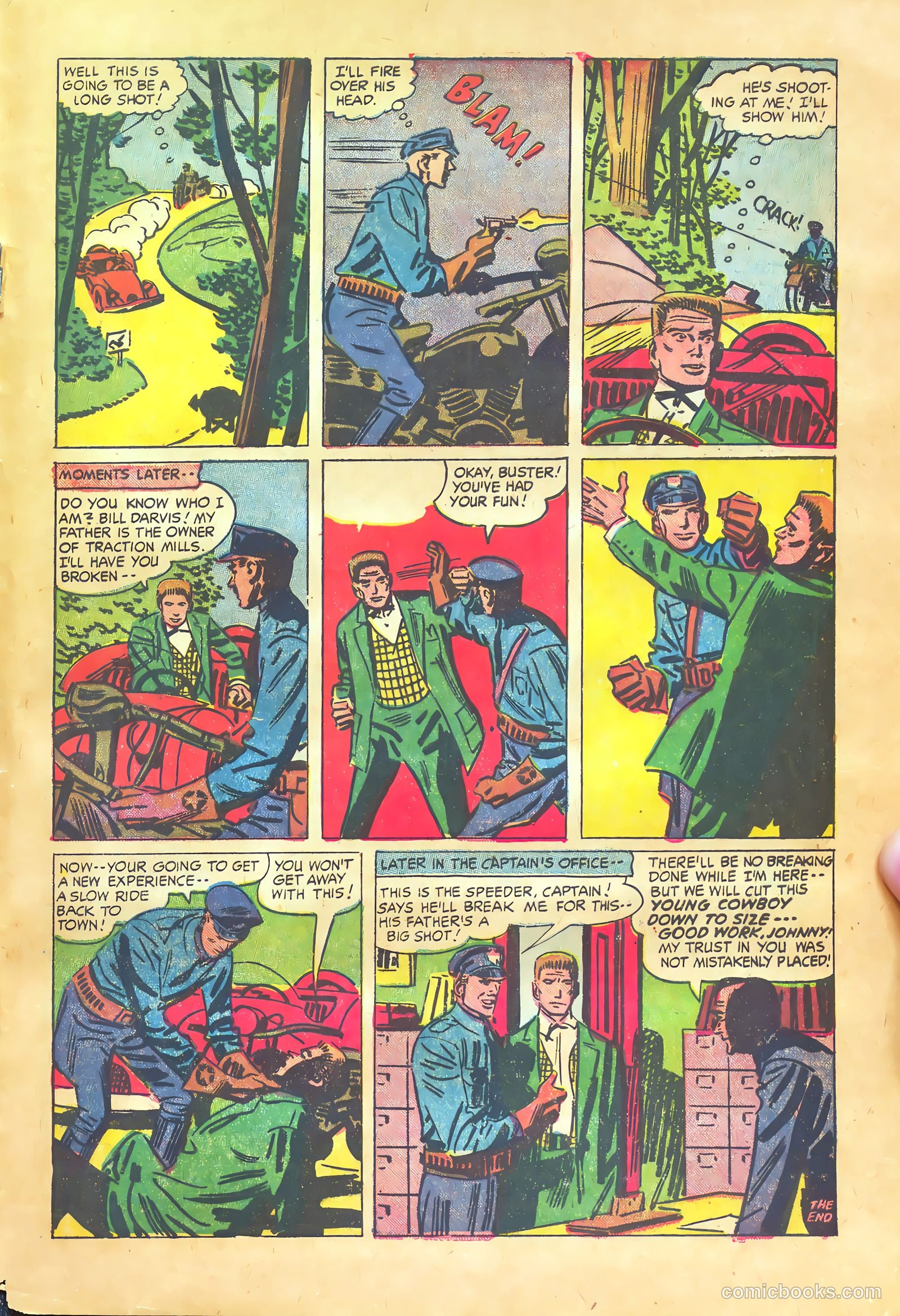 Justice Traps the Guilty #78 — page 33 of 36