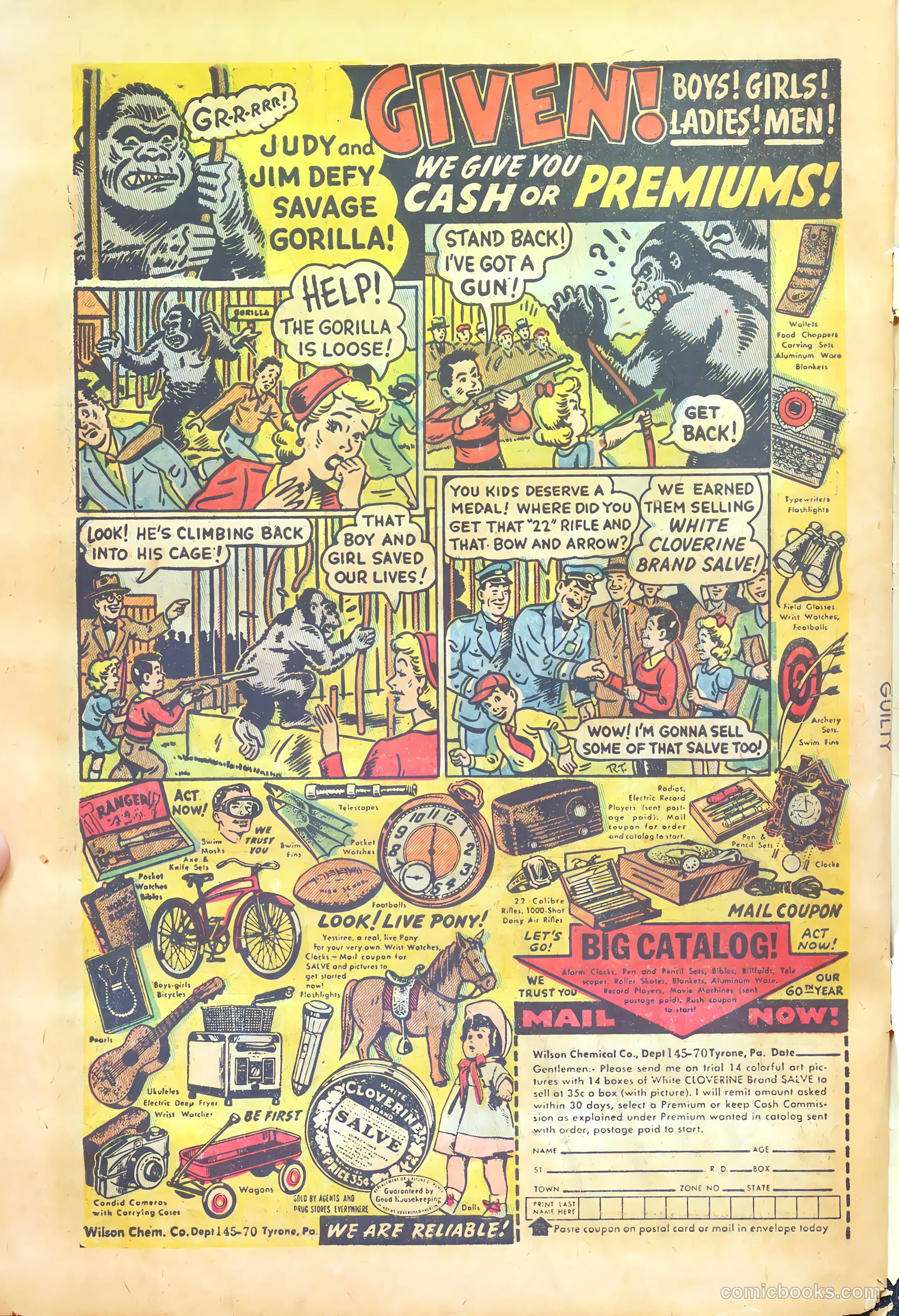 Justice Traps the Guilty #78 — page 34 of 36