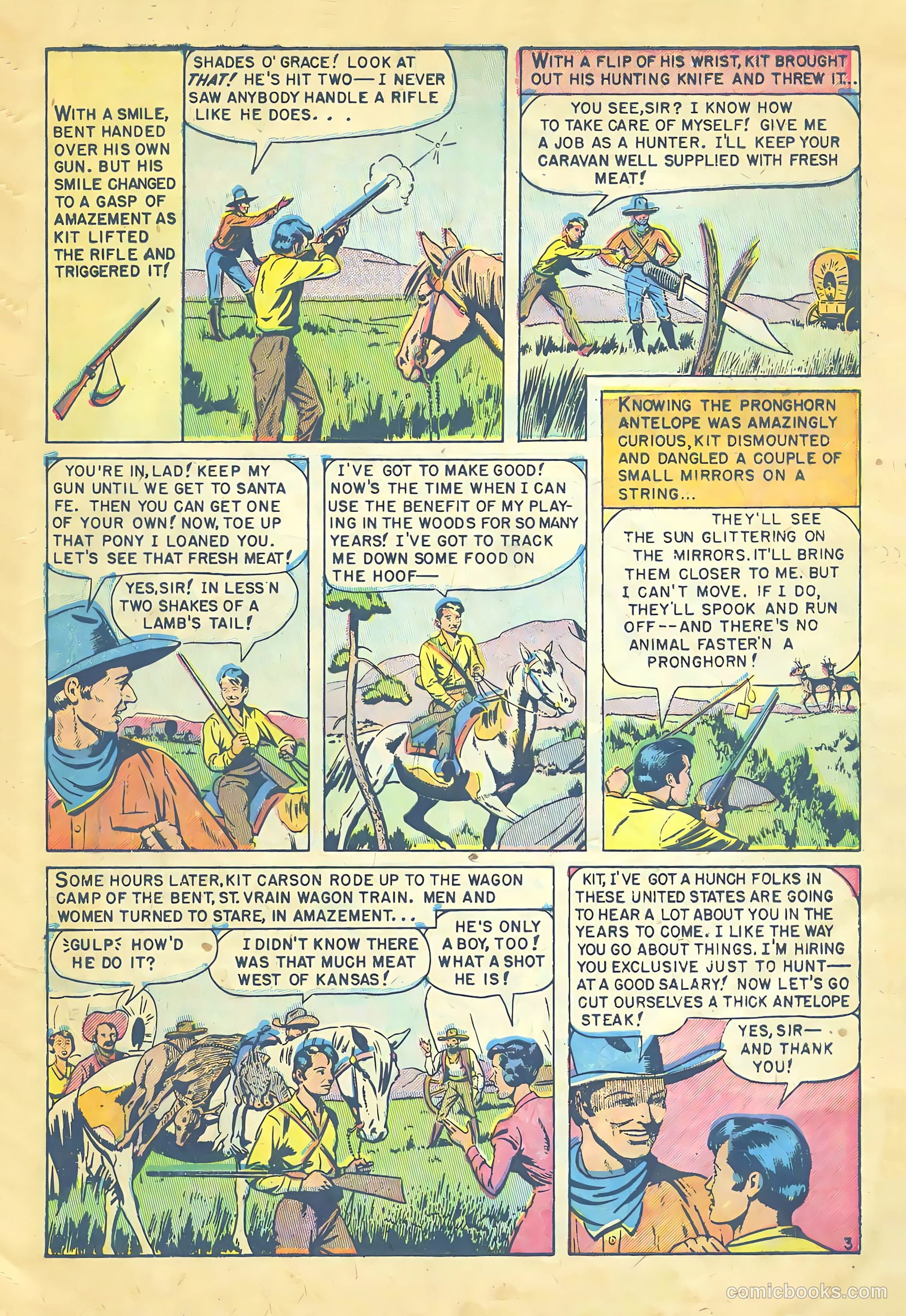 Kit Carson and the Blackfeet Warriors #nn — page 5 of 36