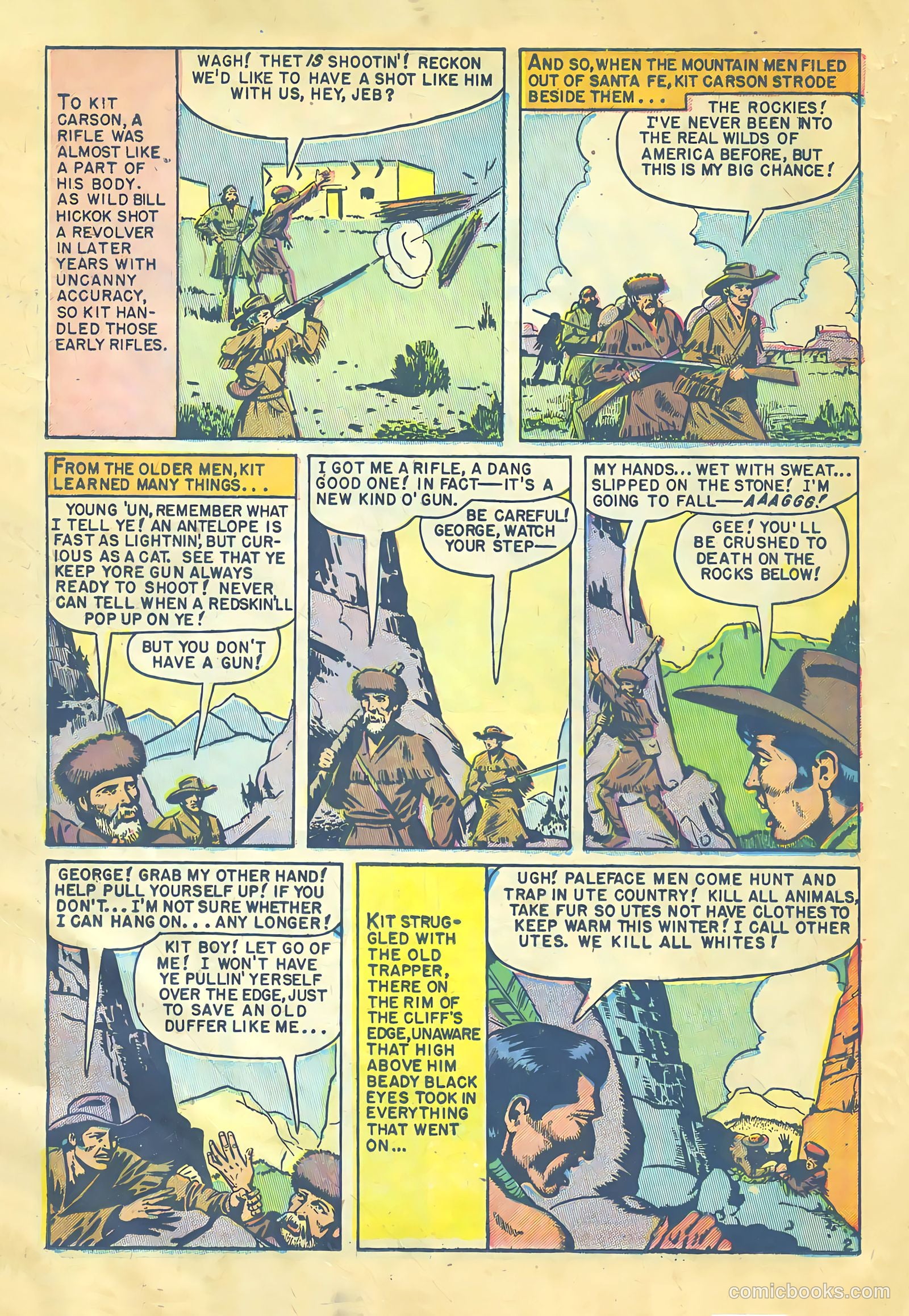 Kit Carson and the Blackfeet Warriors #nn — page 12 of 36
