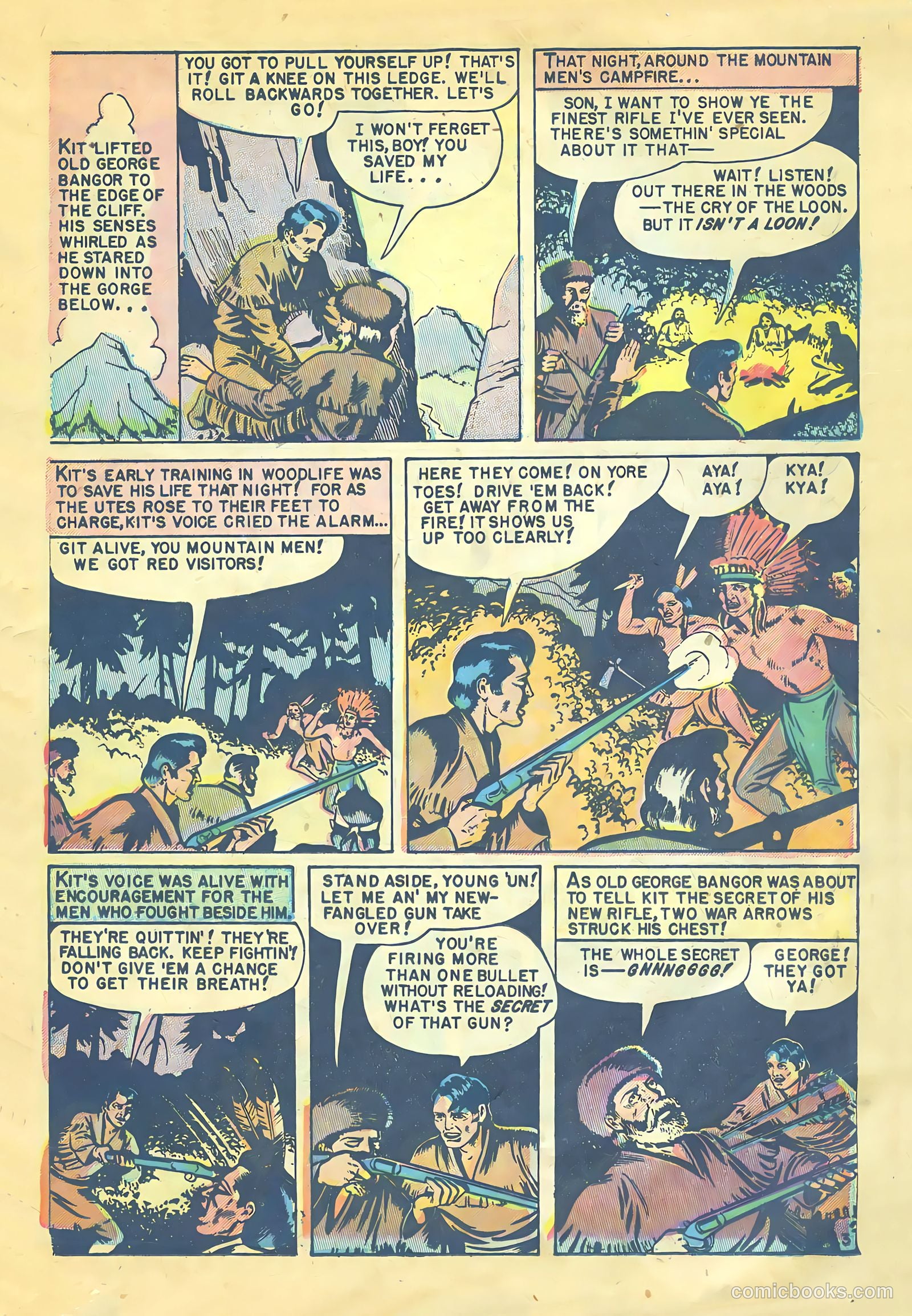 Kit Carson and the Blackfeet Warriors #nn — page 13 of 36