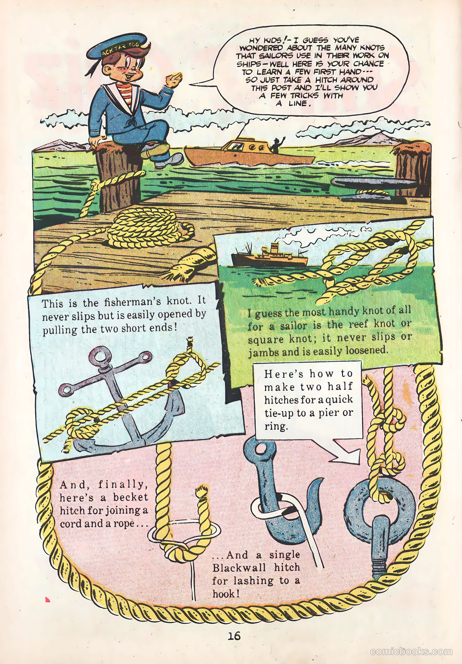 The Adventures of Jack Tar #nn — page 16 of 20