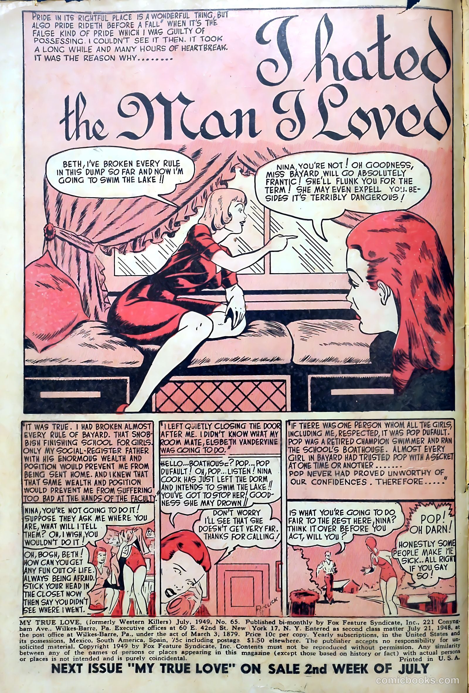 My True Love #65 — page 2 of 36