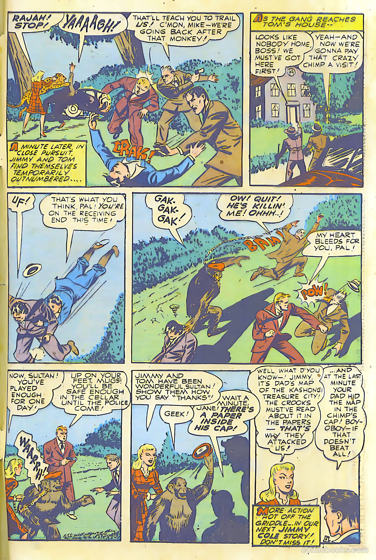 Thrilling Comics #69 — page 48 of 49