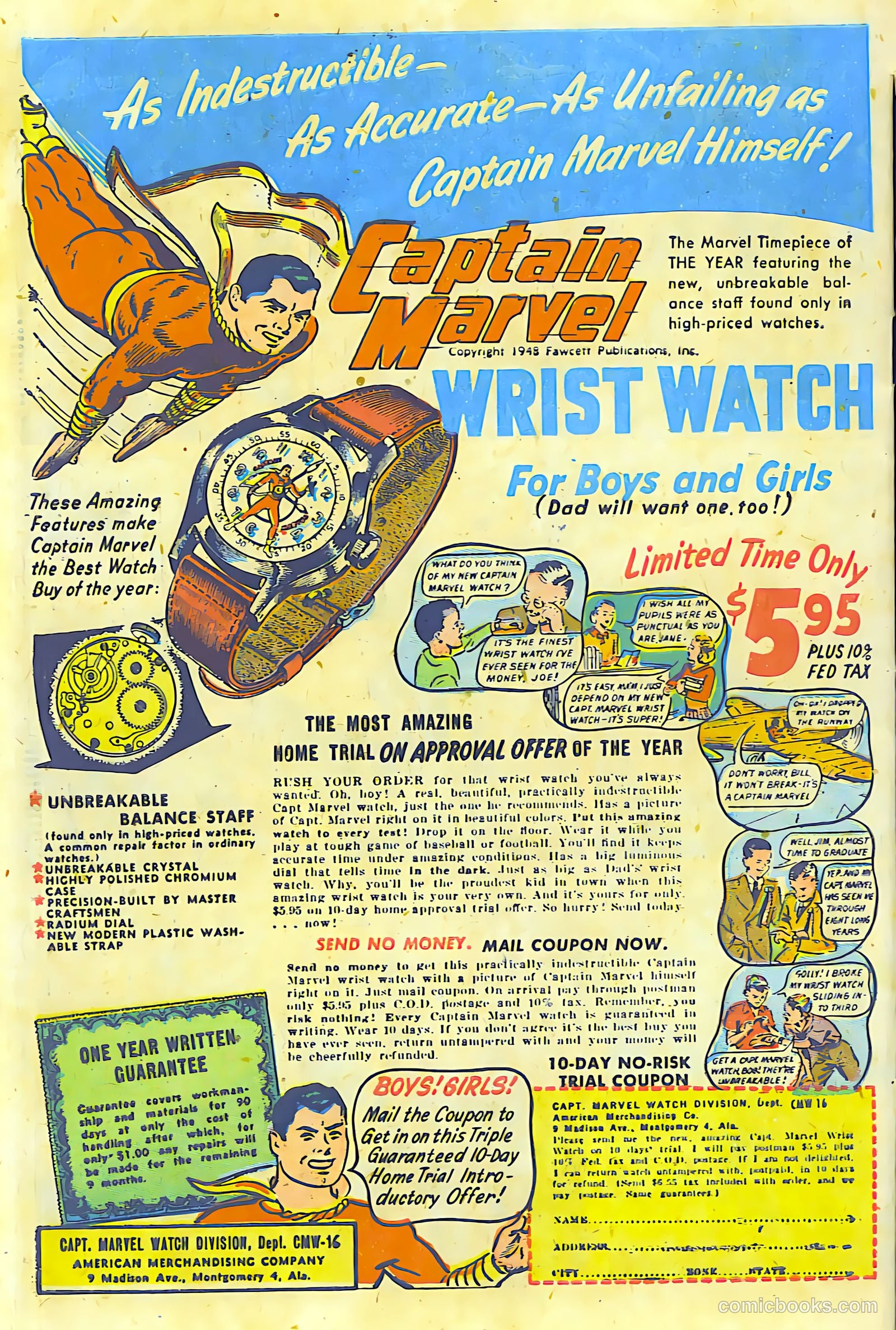 Thrilling Comics #69 — page 49 of 49