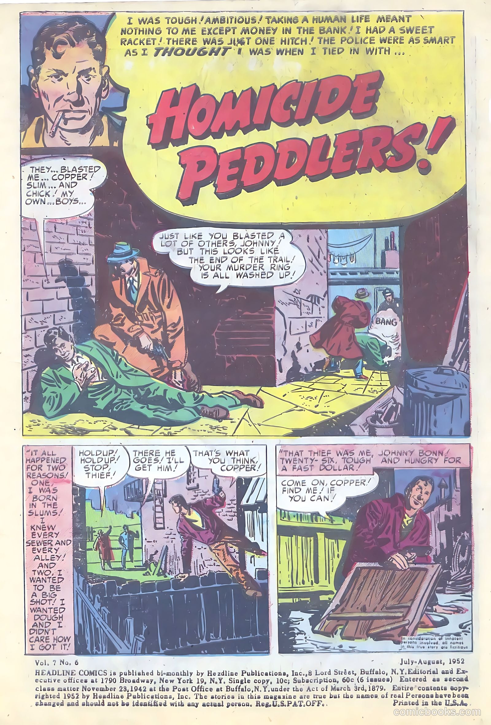 Headline Comics #54 — page 3 of 36