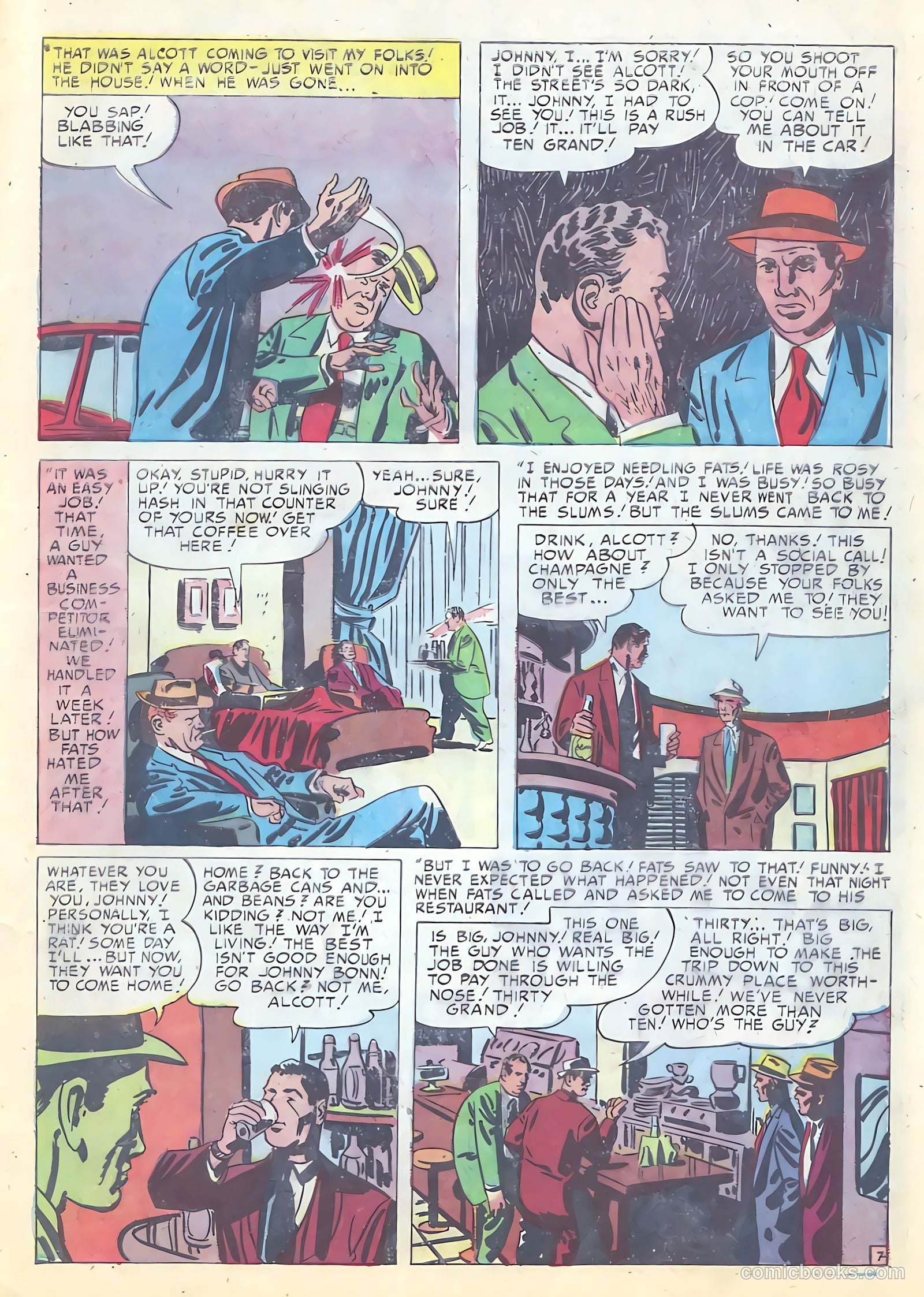Headline Comics #54 — page 9 of 36