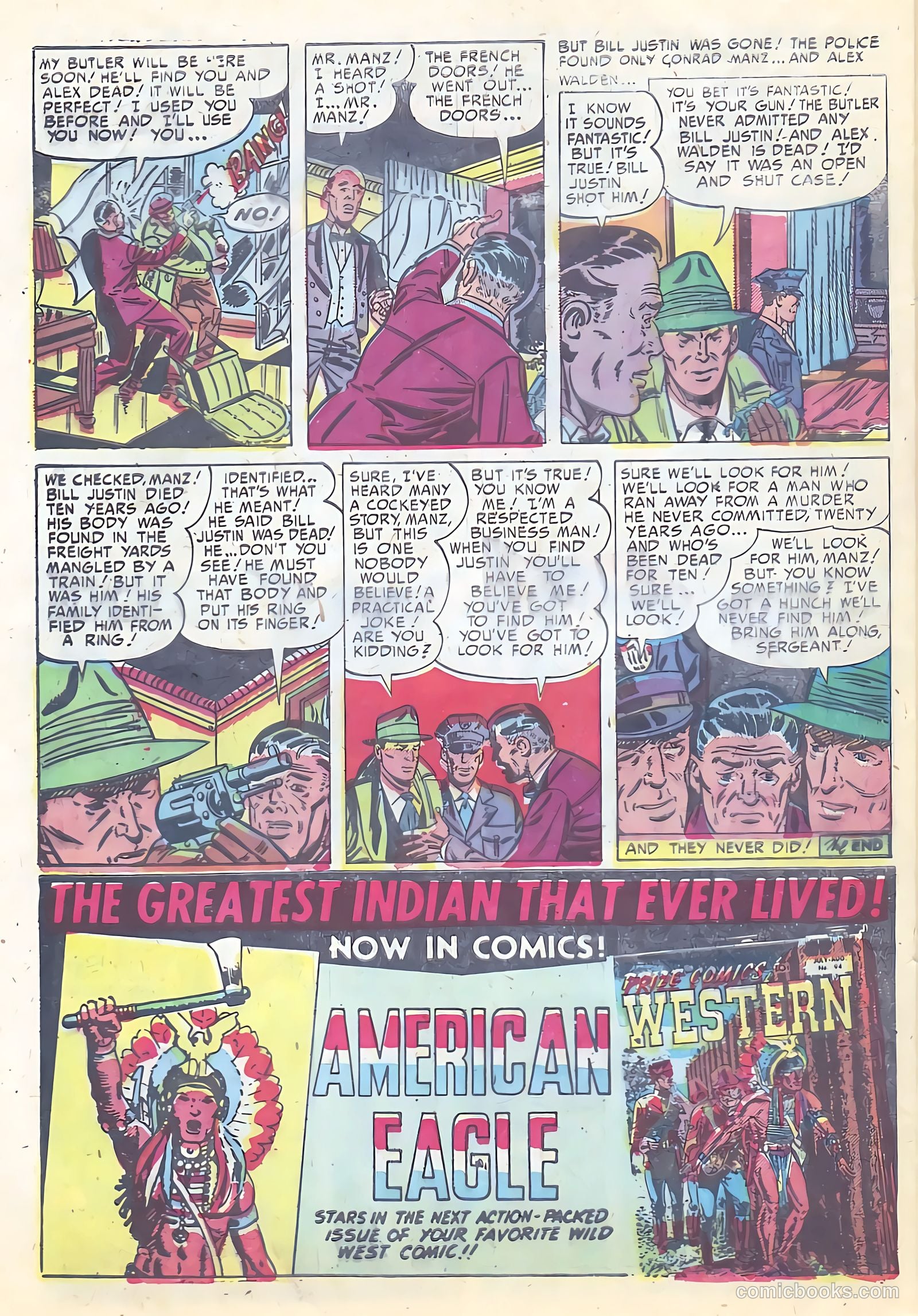 Headline Comics #54 — page 32 of 36
