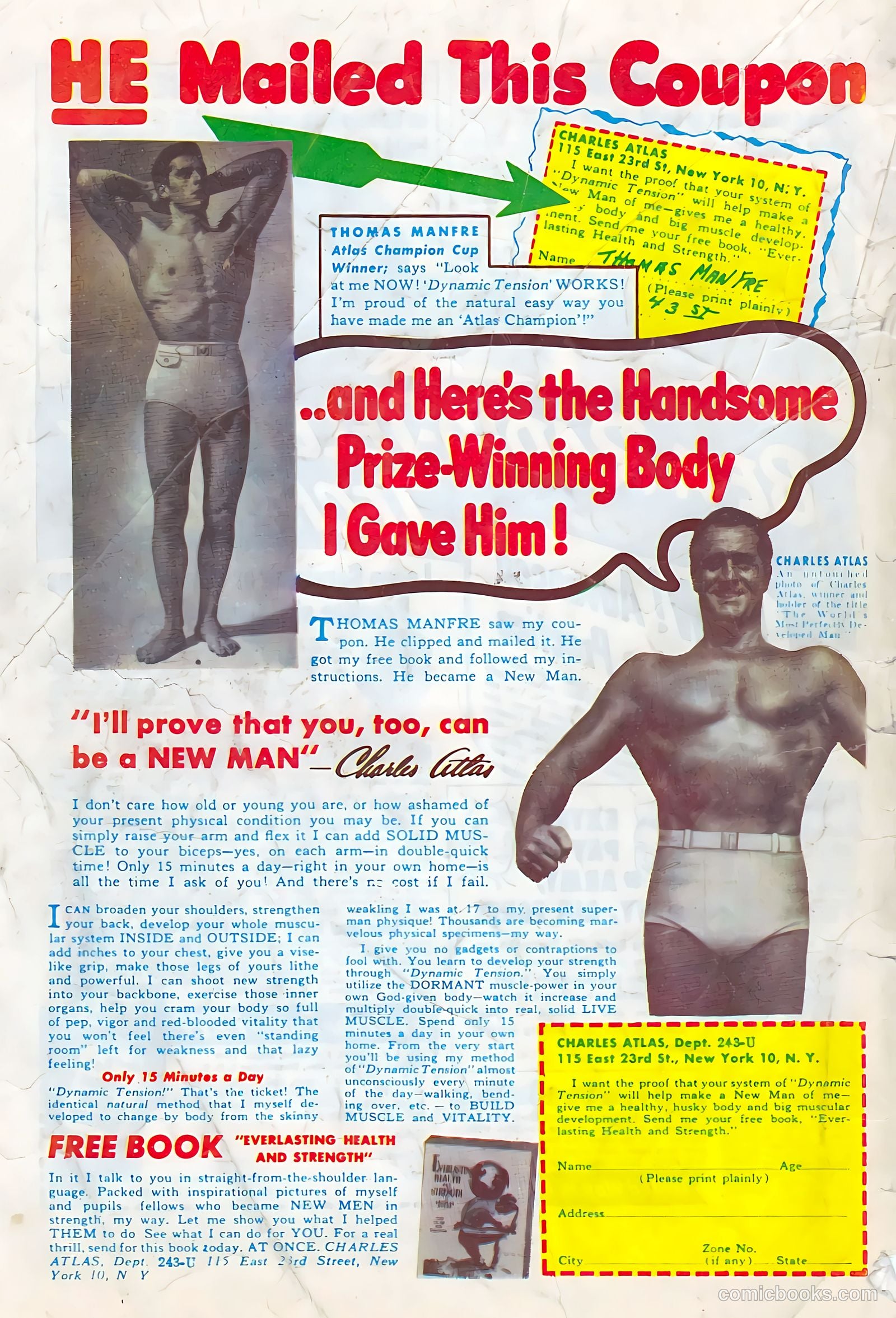 Headline Comics #54 — page 36 of 36