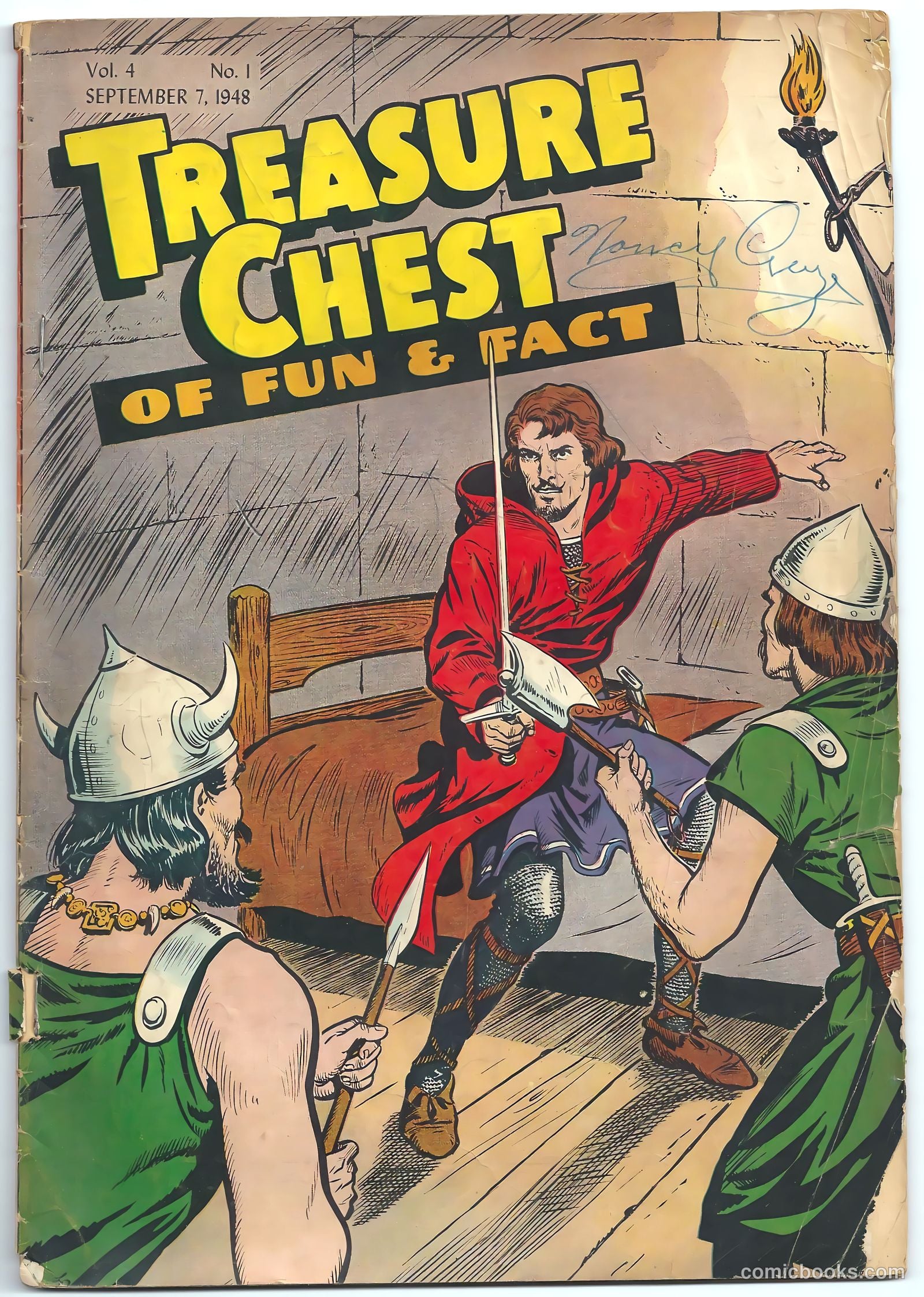 Treasure Chest of Fun and Fact v2 #1 — page 1 of 36
