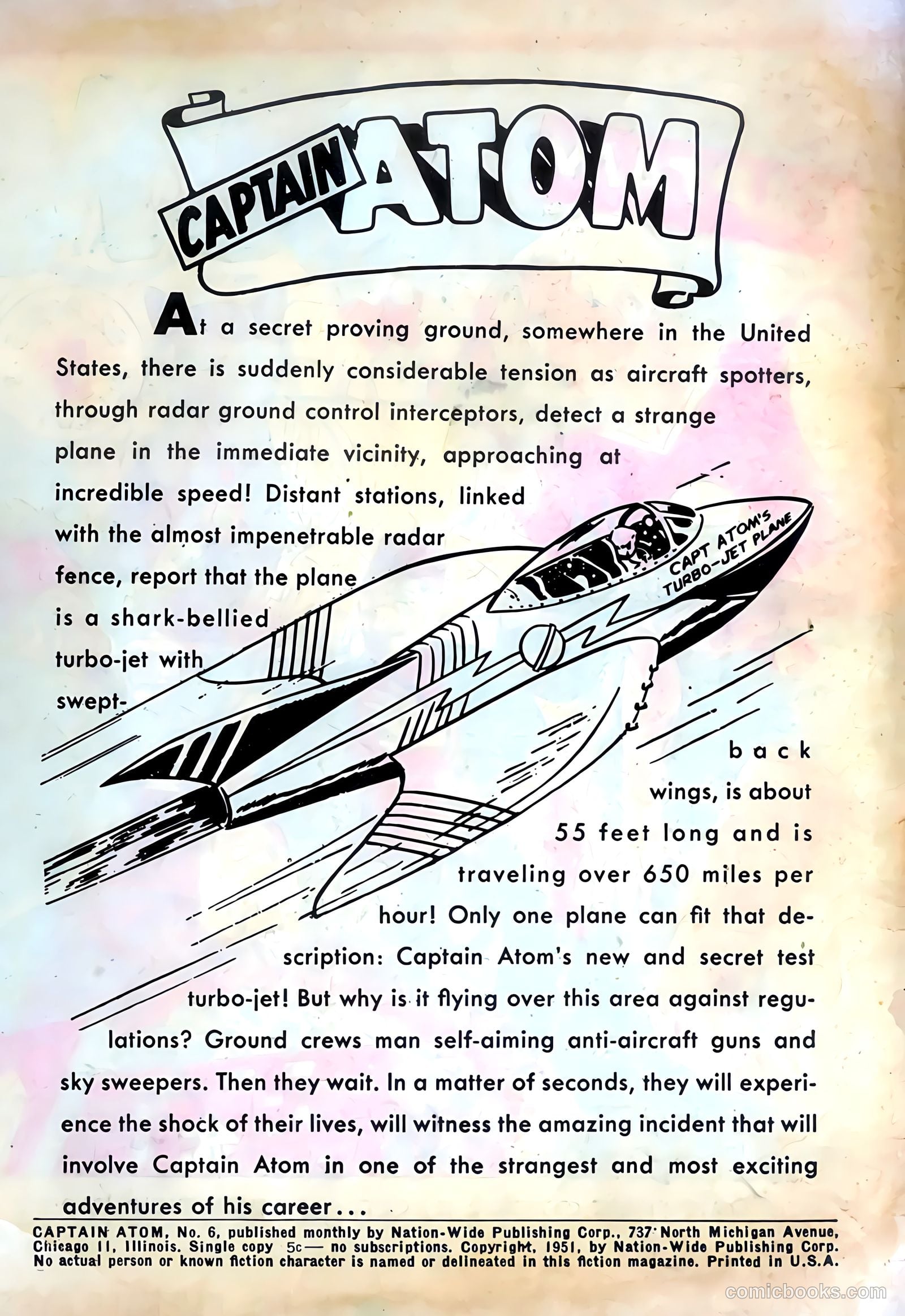 Captain Atom #6 — page 2 of 53