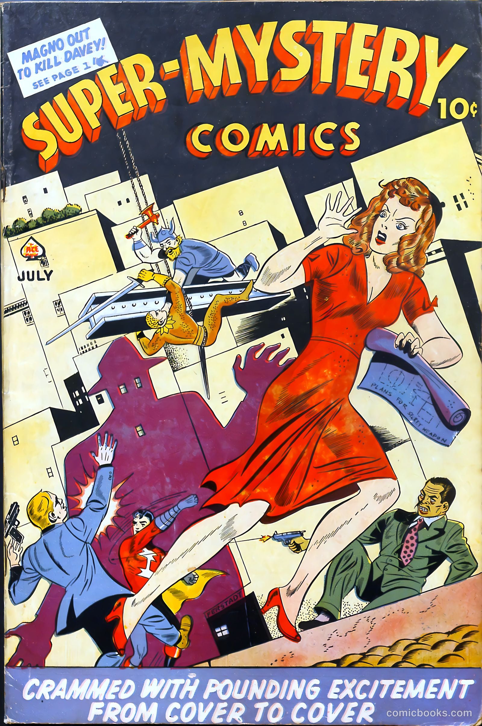 Super-Mystery Comics v4 #3 — page 1 of 52