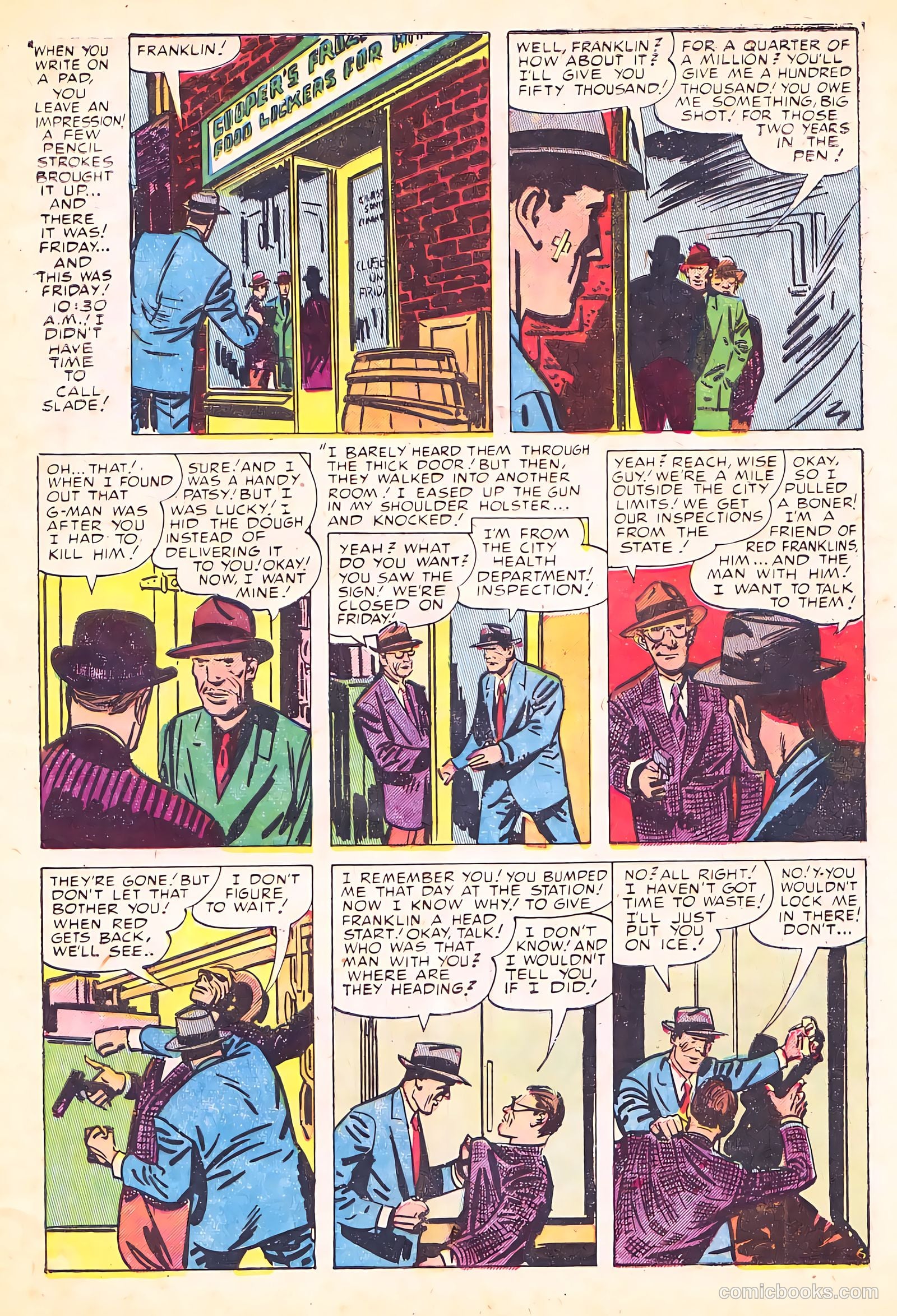 Justice Traps the Guilty #71 — page 9 of 36