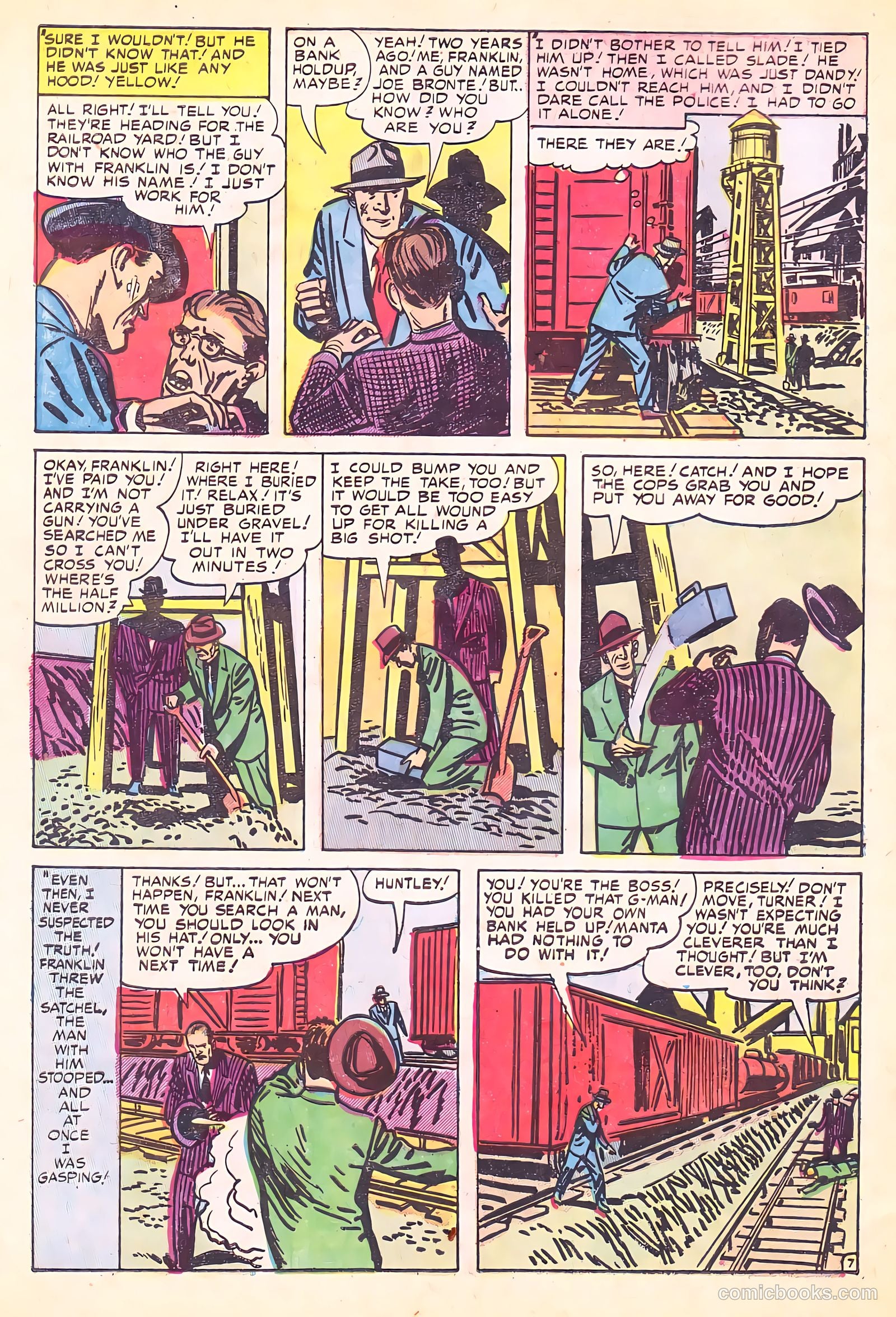 Justice Traps the Guilty #71 — page 10 of 36