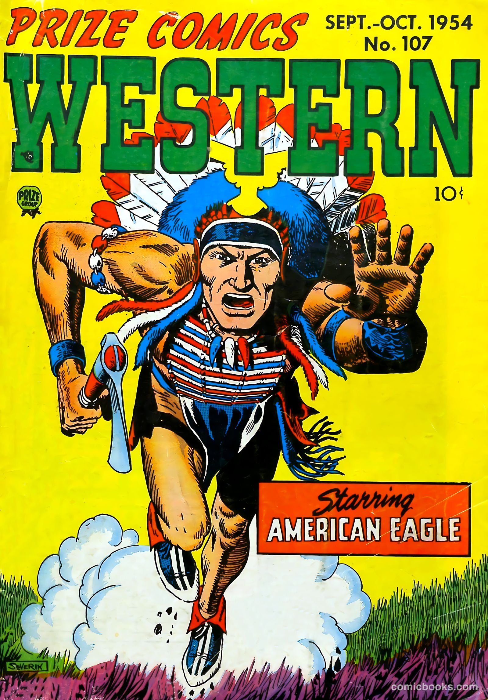 Prize Comics Western #107 — page 1 of 37