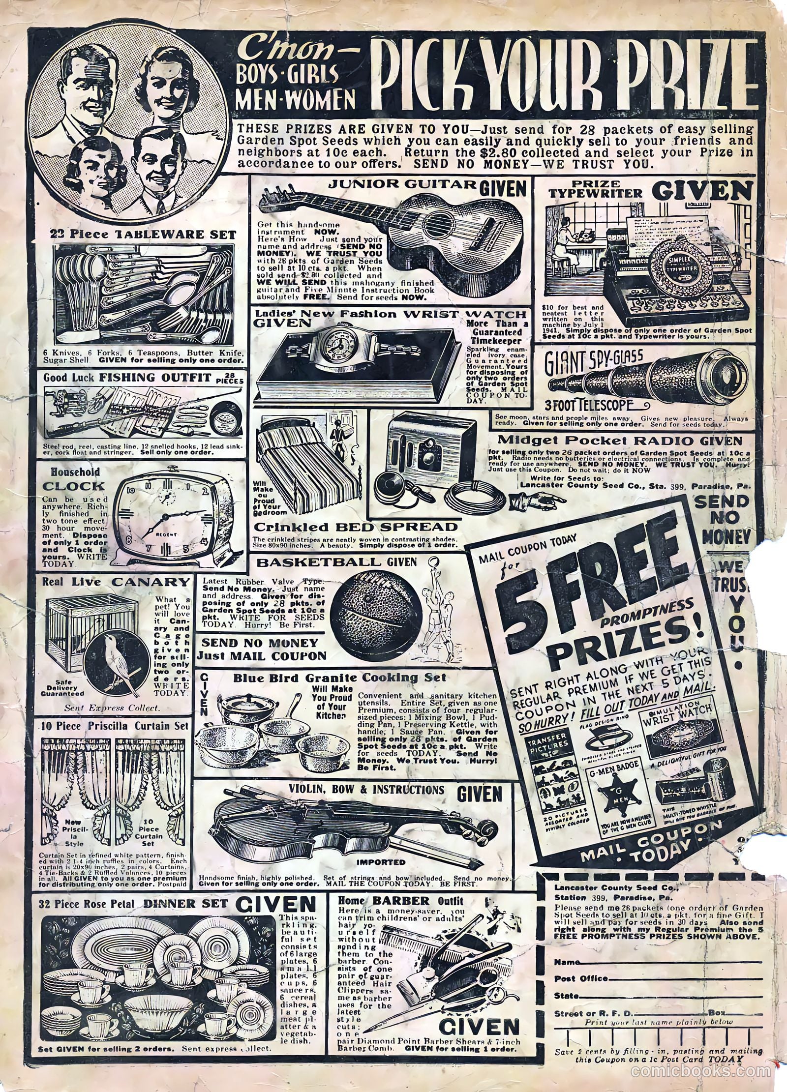 Prize Comics #11 — page 2 of 68