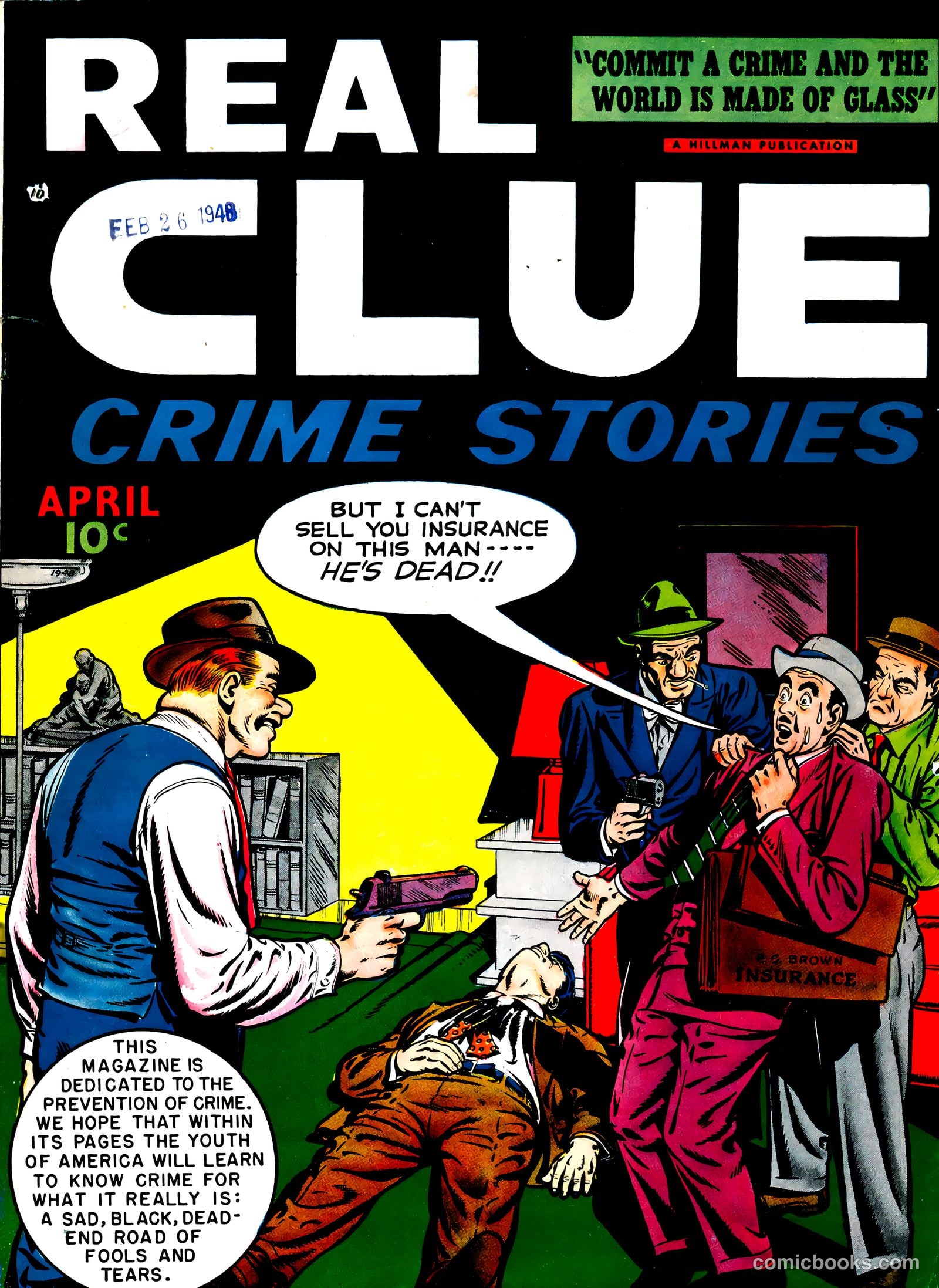 Real Clue Crime Stories v3 #2 — page 1 of 52