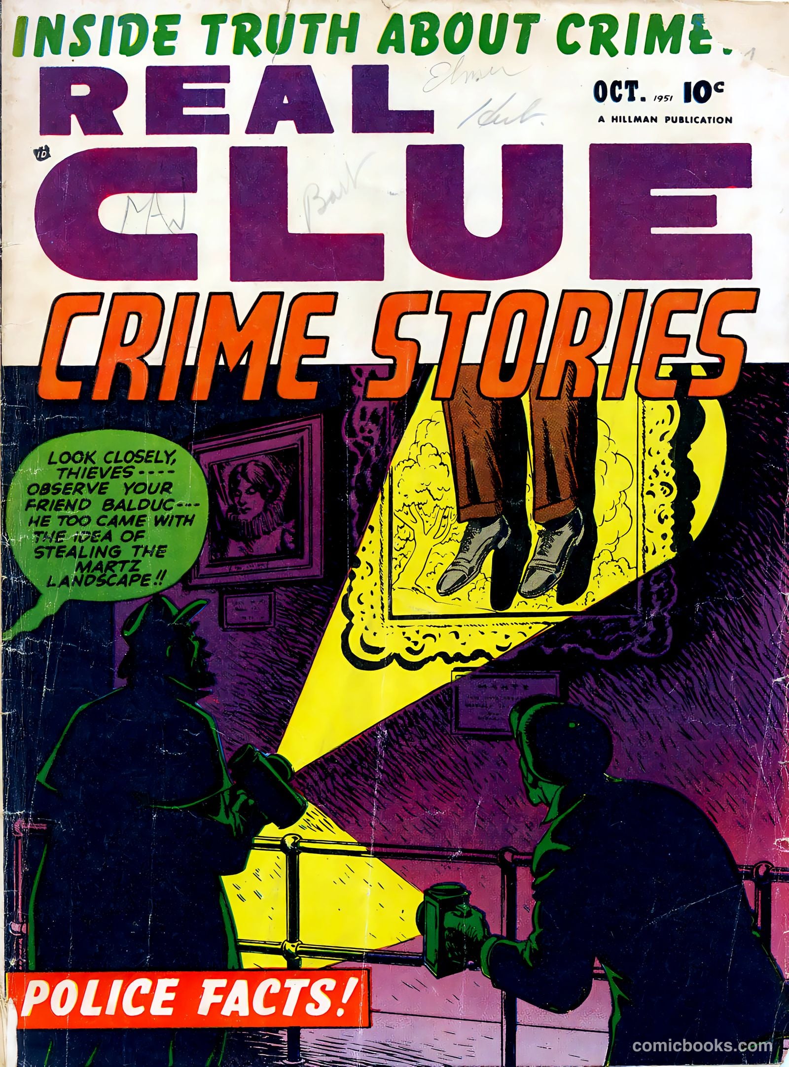 Real Clue Crime Stories #8 — page 1 of 52