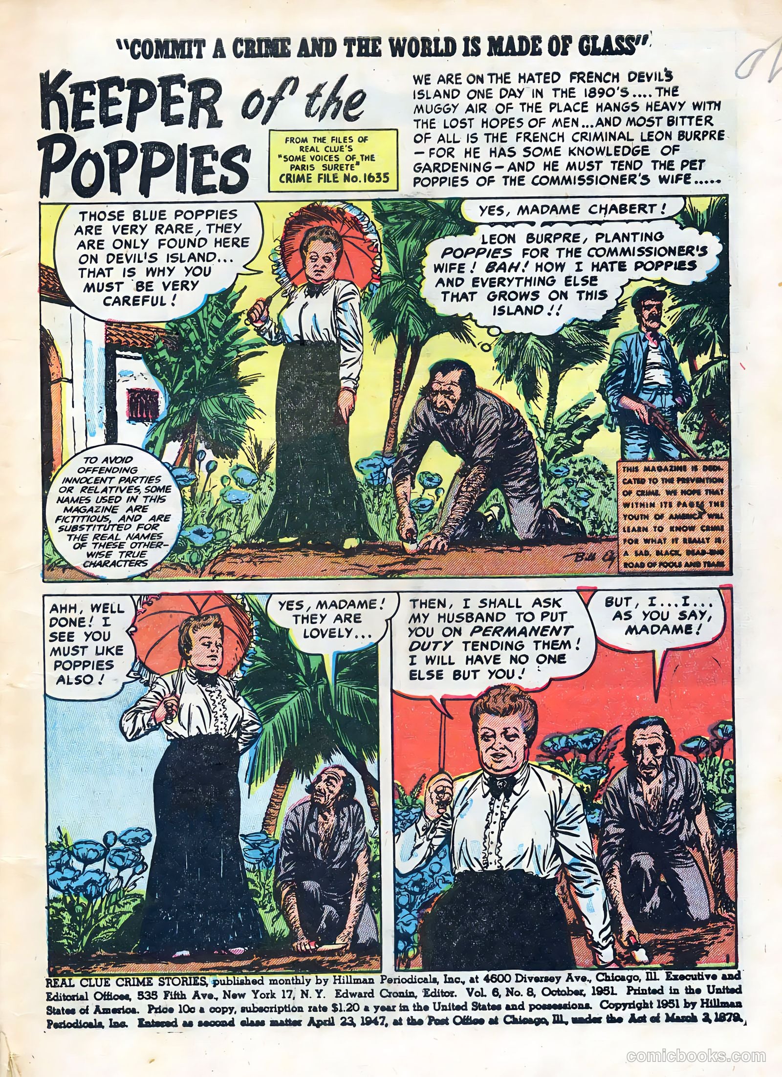 Real Clue Crime Stories #8 — page 3 of 52
