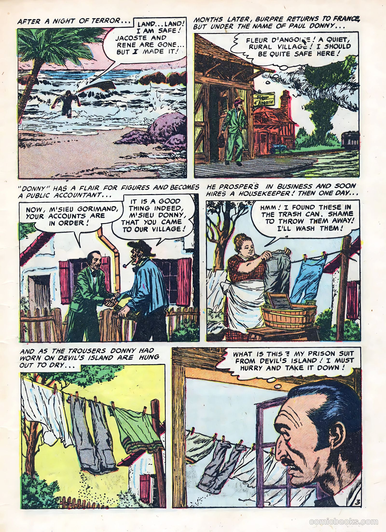 Real Clue Crime Stories #8 — page 5 of 52