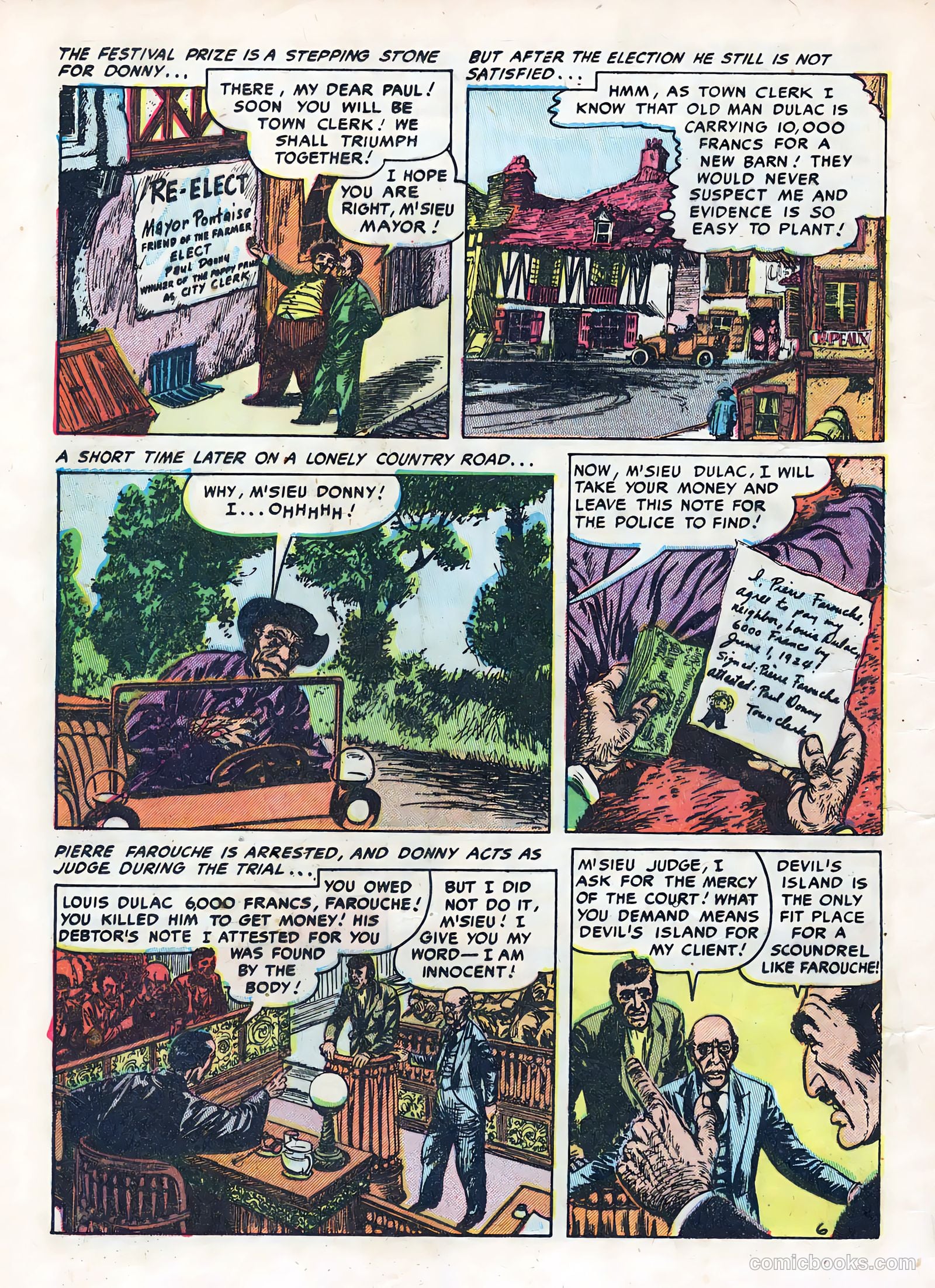 Real Clue Crime Stories #8 — page 8 of 52