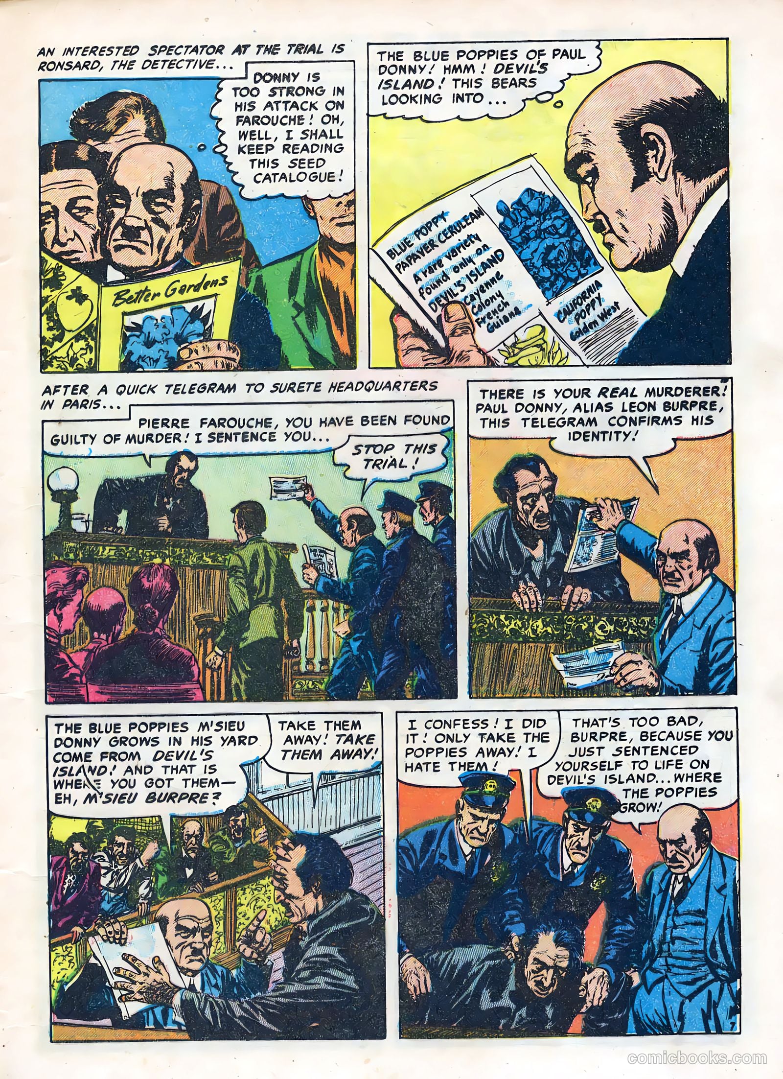 Real Clue Crime Stories #8 — page 9 of 52