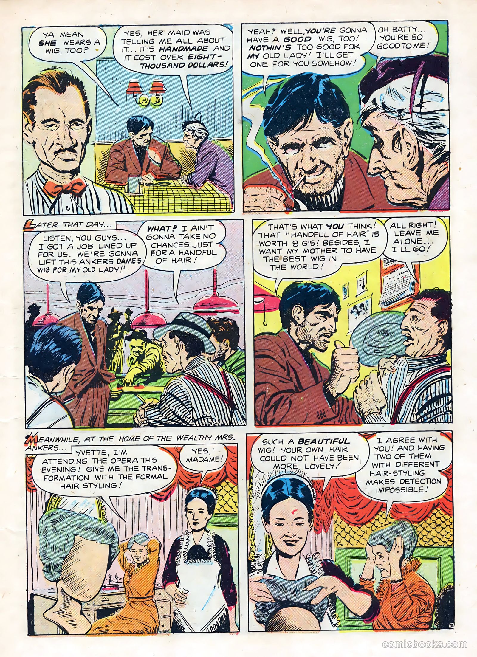 Real Clue Crime Stories #8 — page 11 of 52