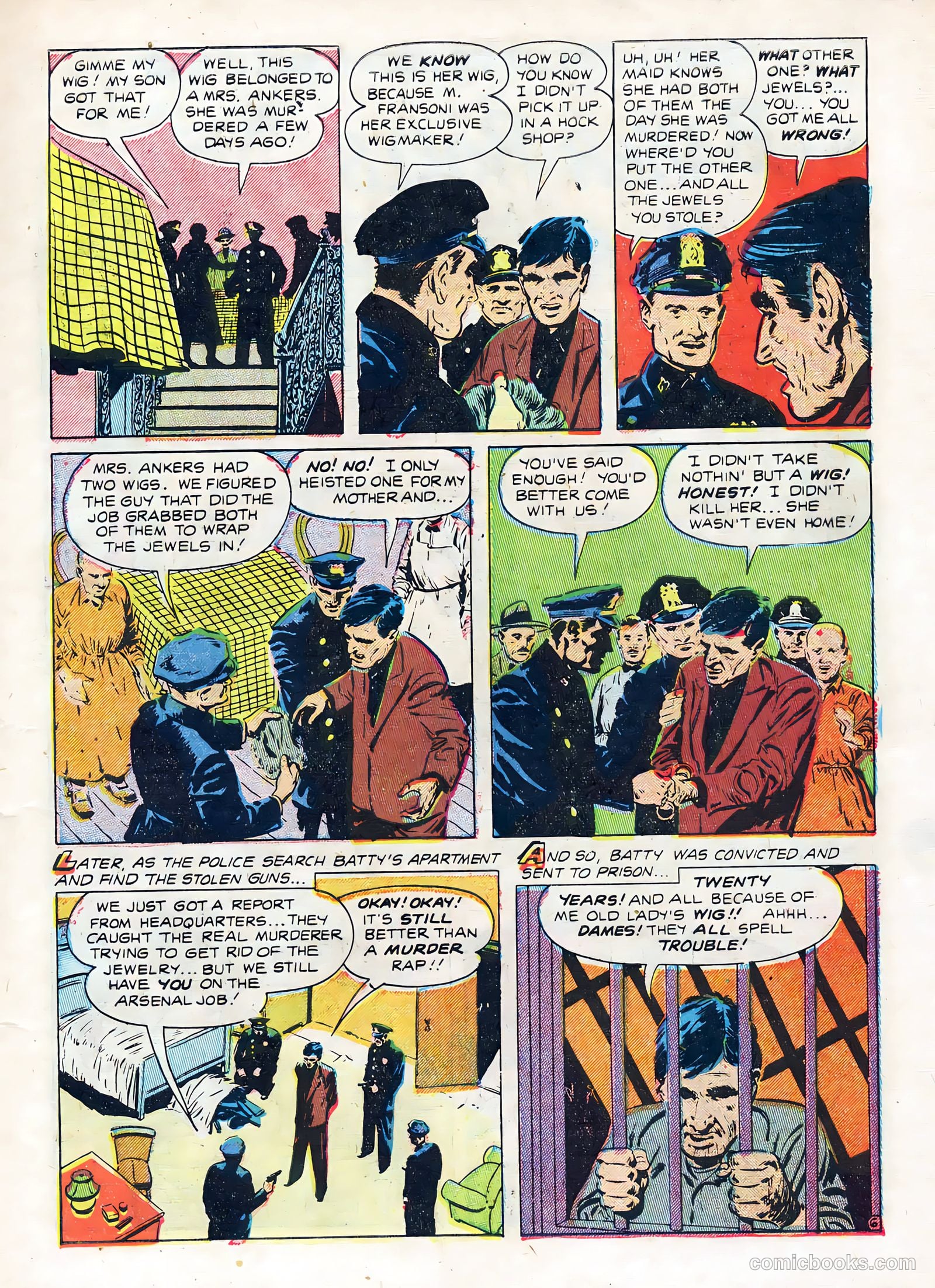 Real Clue Crime Stories #8 — page 15 of 52