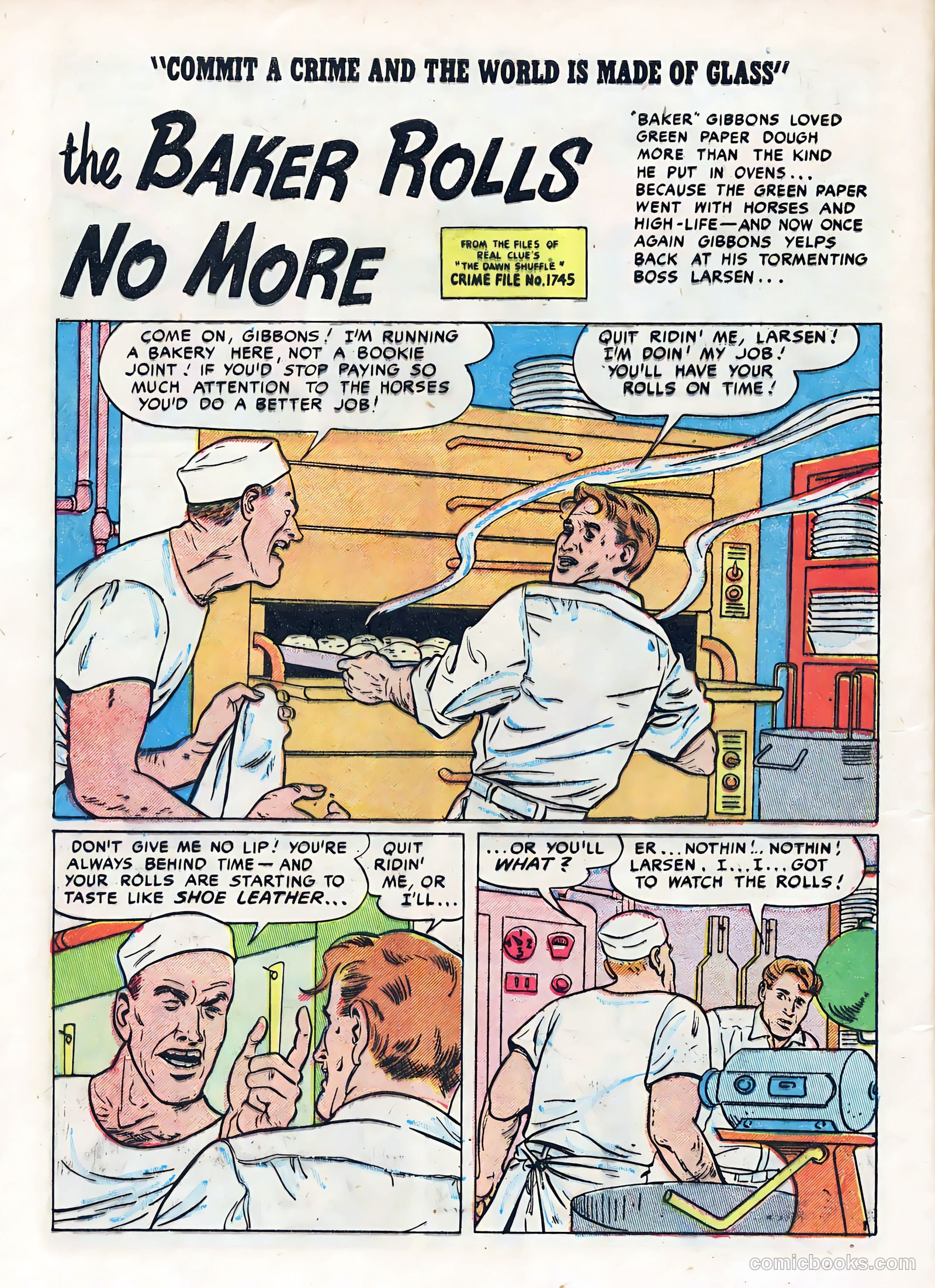Real Clue Crime Stories #8 — page 16 of 52