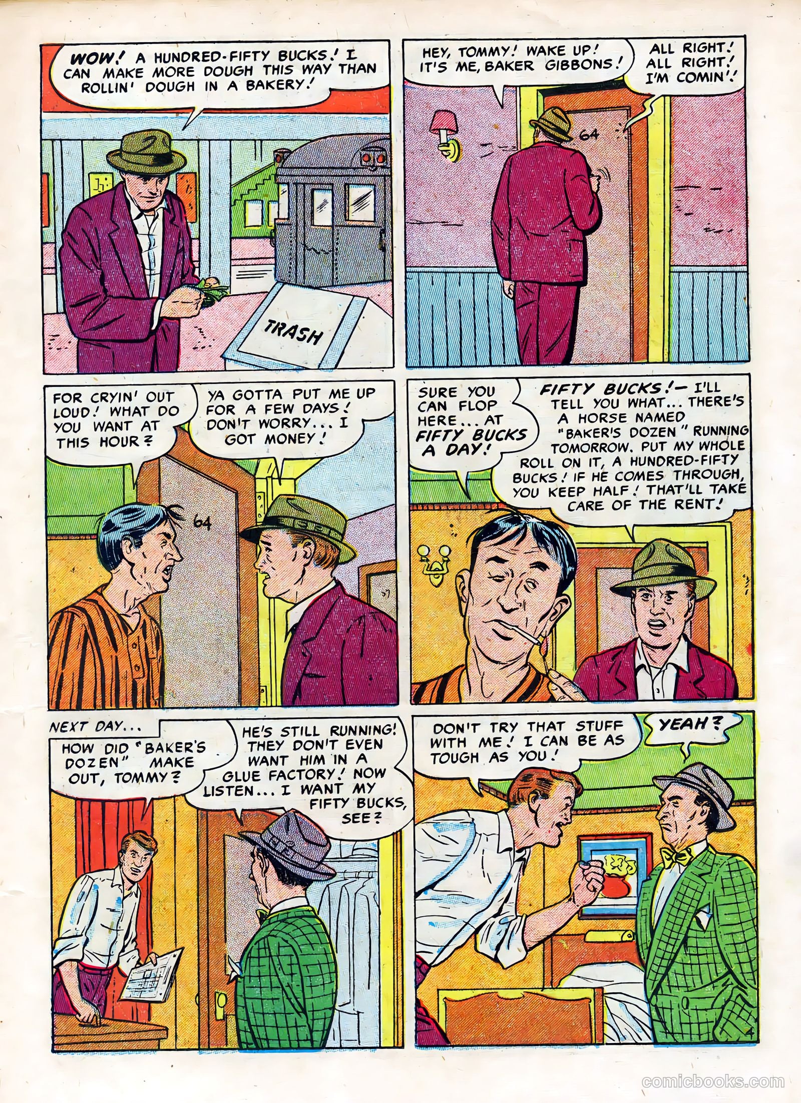 Real Clue Crime Stories #8 — page 19 of 52