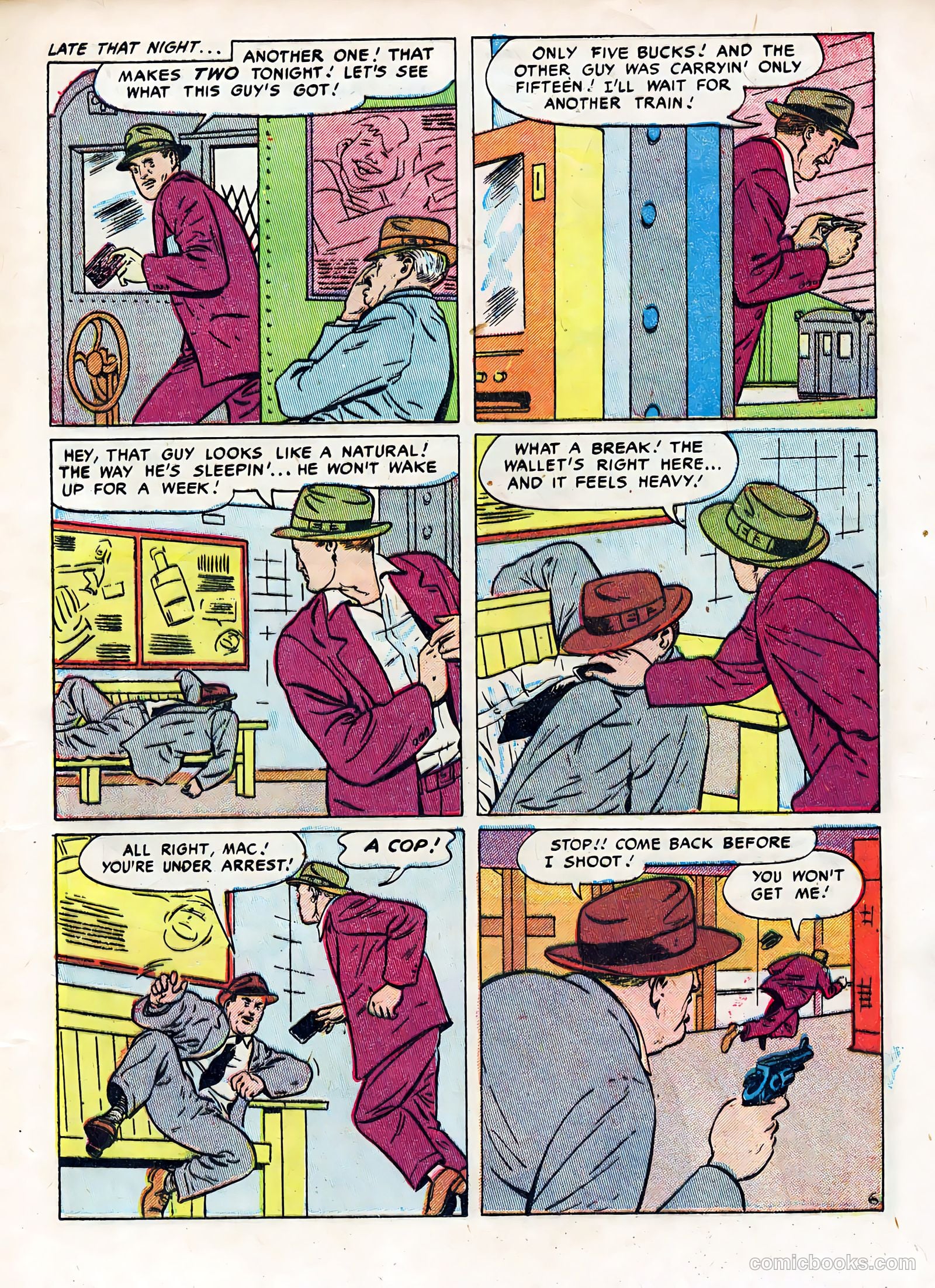 Real Clue Crime Stories #8 — page 21 of 52