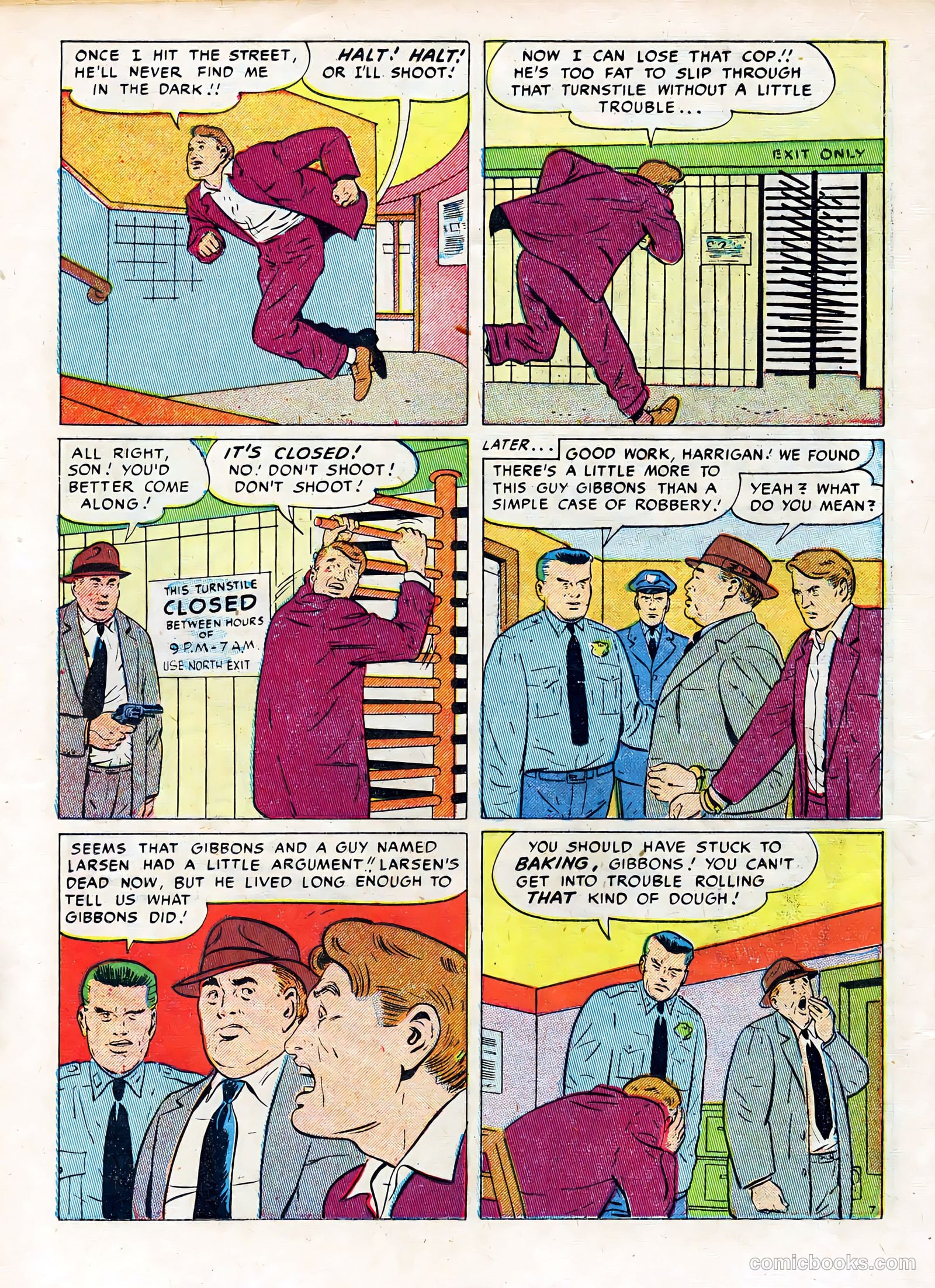 Real Clue Crime Stories #8 — page 22 of 52