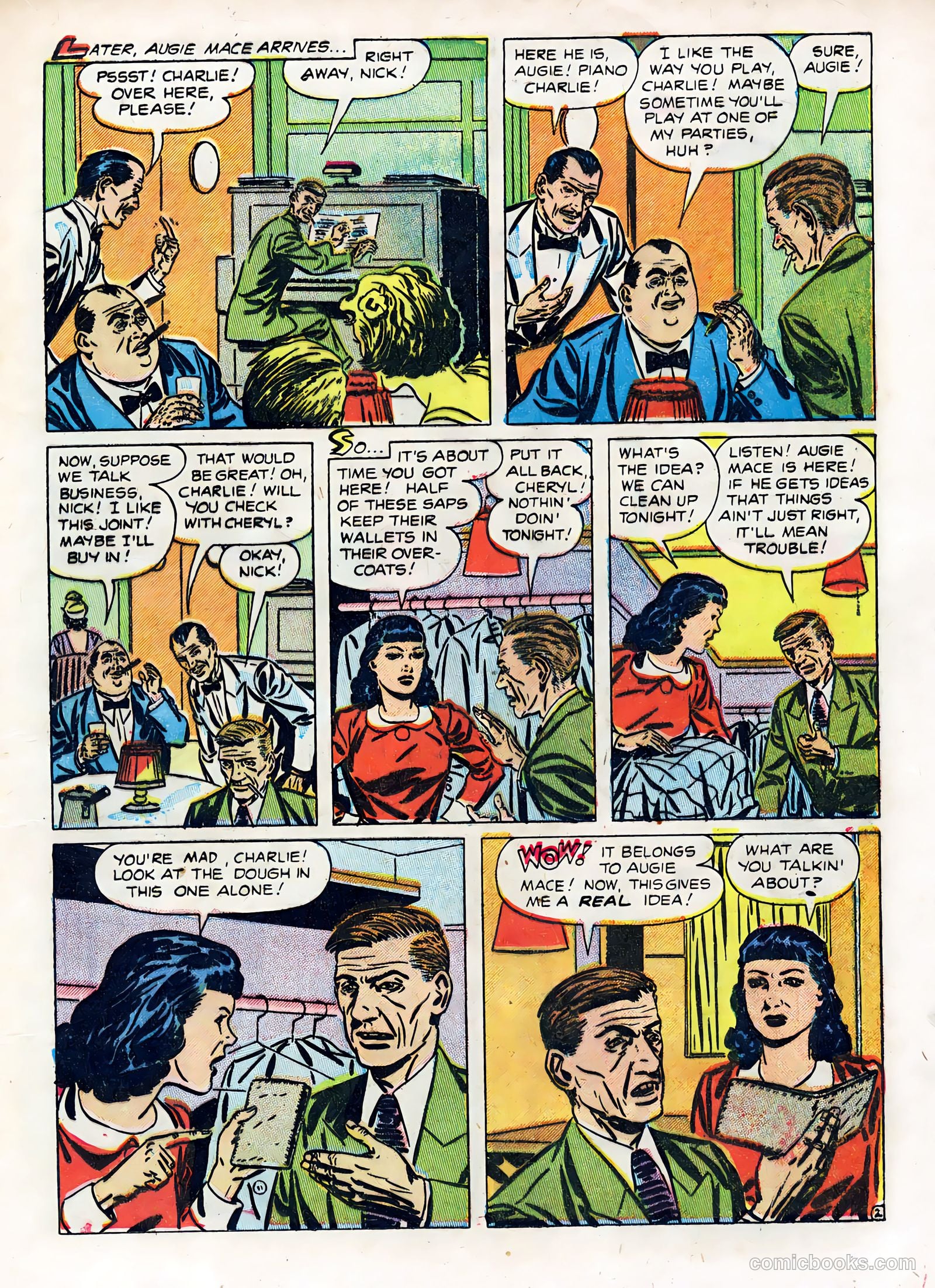 Real Clue Crime Stories #8 — page 25 of 52