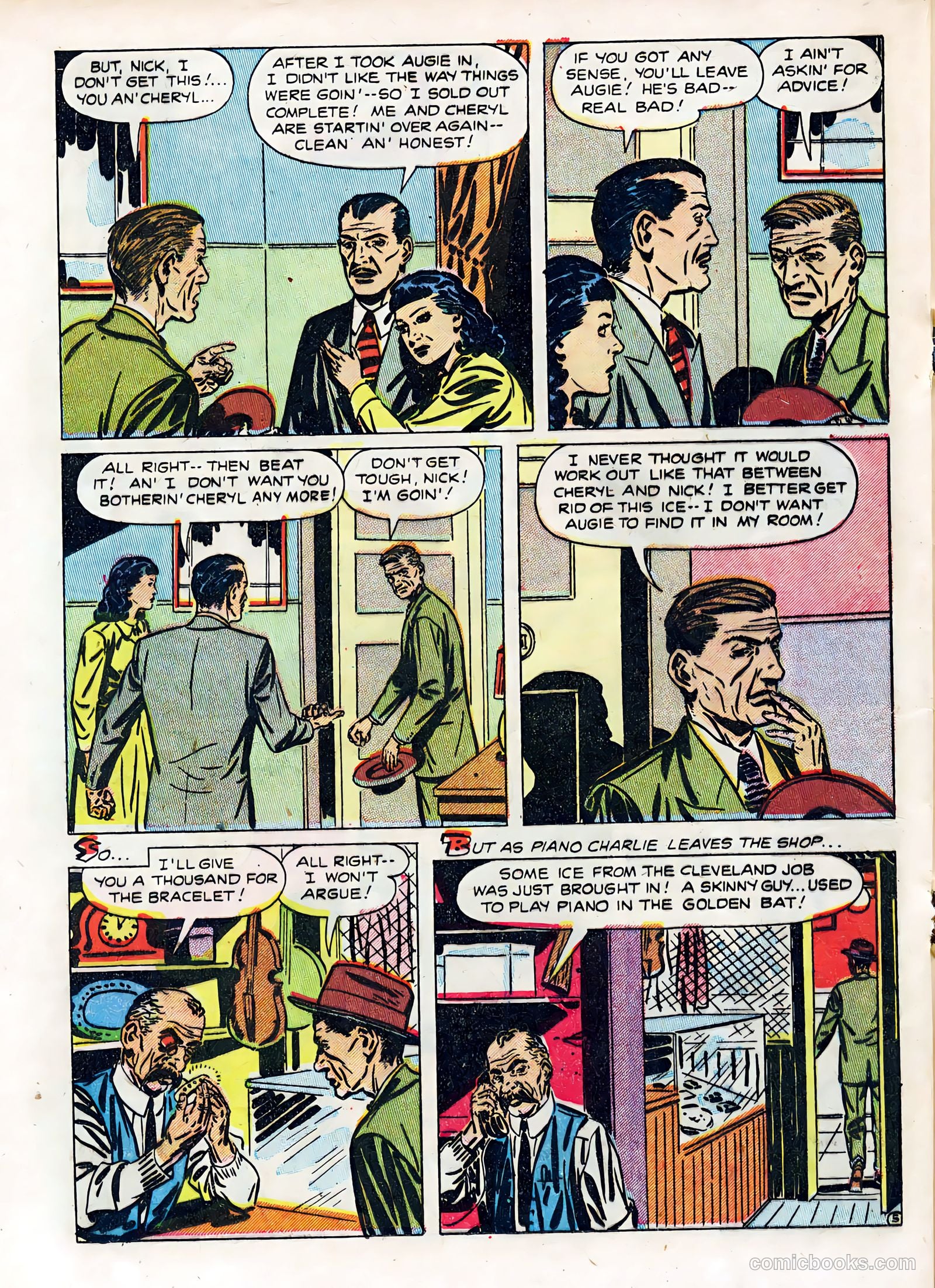 Real Clue Crime Stories #8 — page 28 of 52