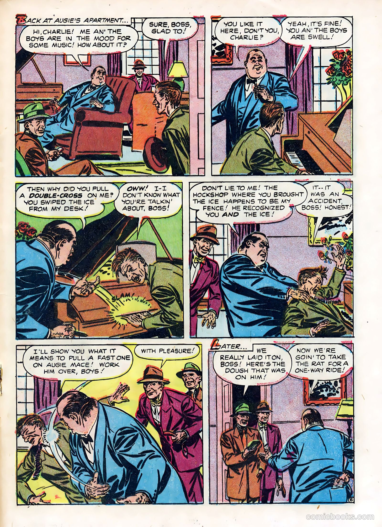 Real Clue Crime Stories #8 — page 29 of 52