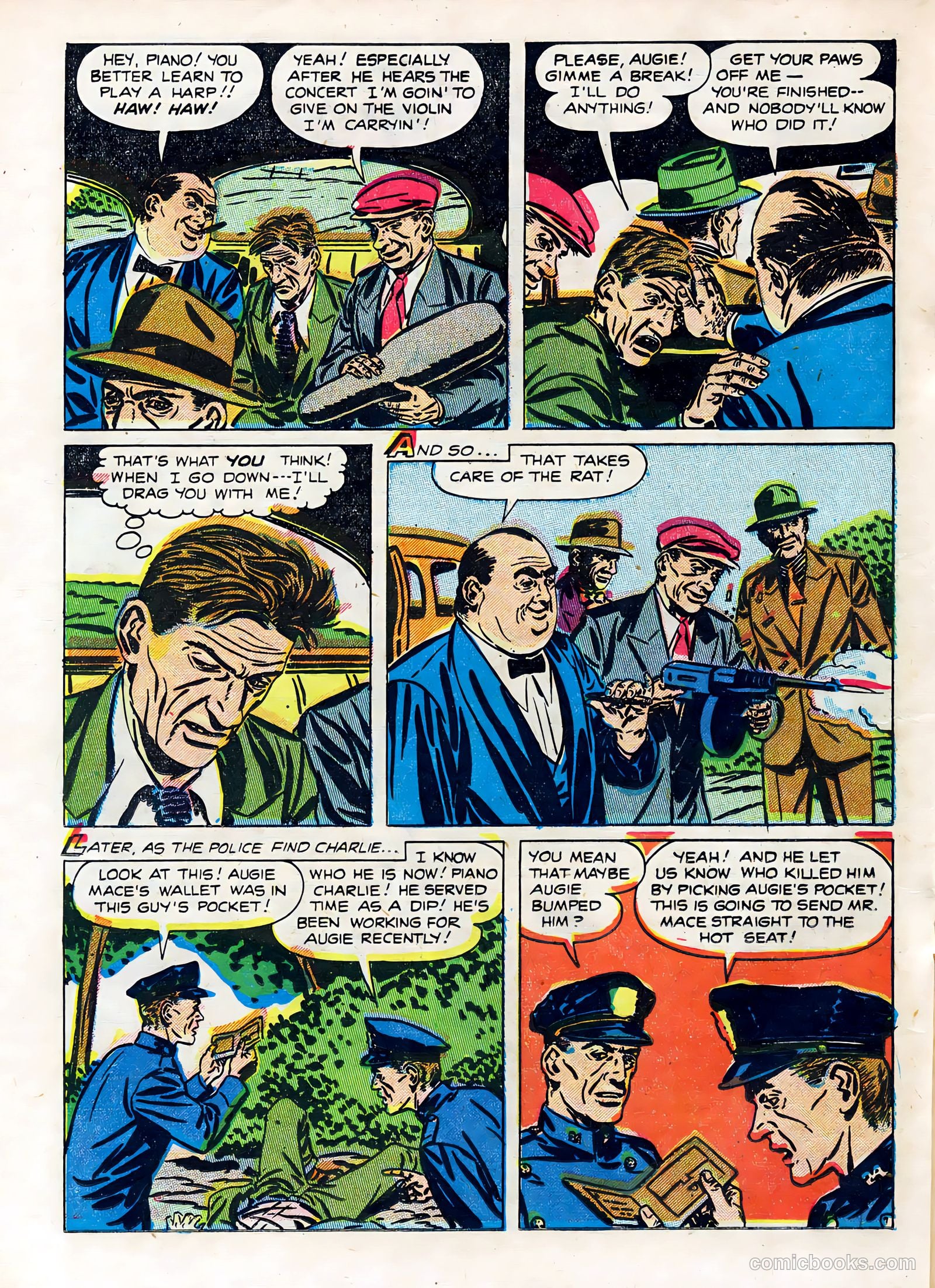 Real Clue Crime Stories #8 — page 30 of 52