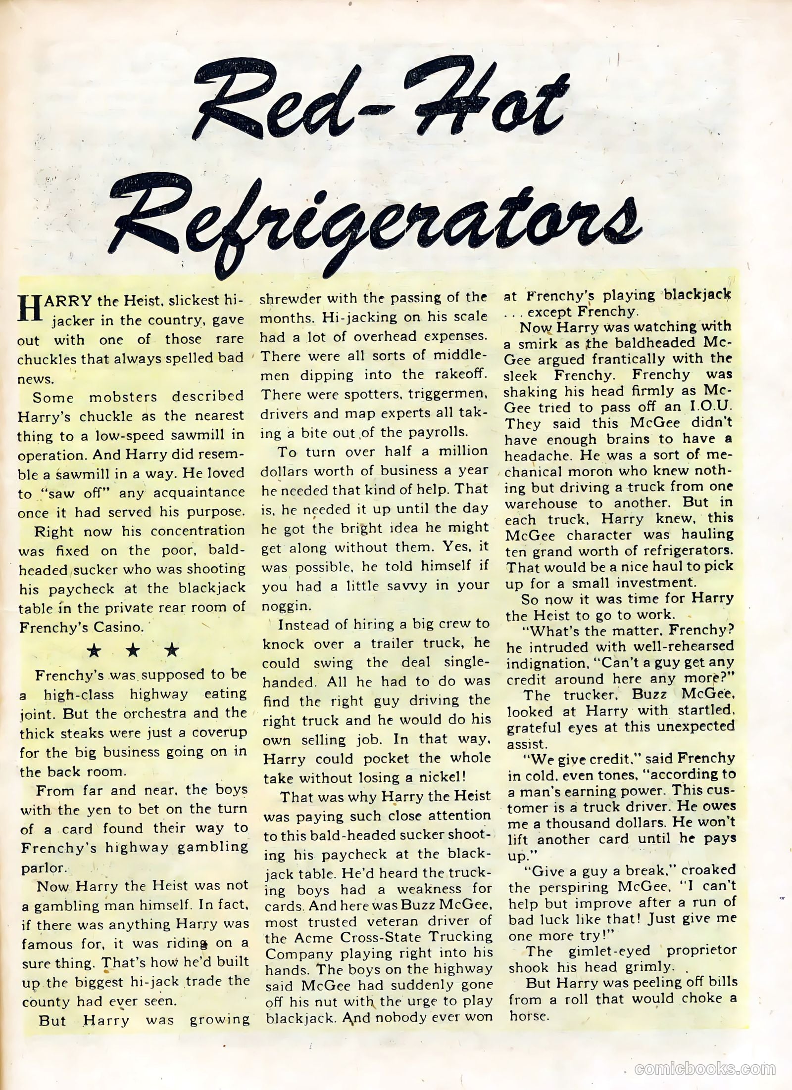 Real Clue Crime Stories #8 — page 31 of 52