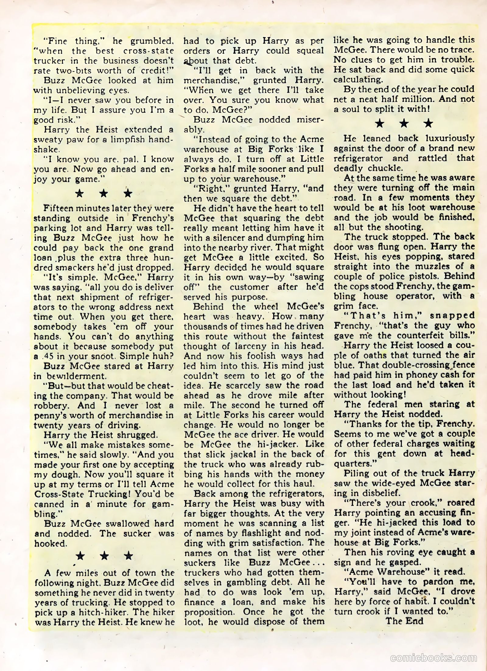 Real Clue Crime Stories #8 — page 32 of 52
