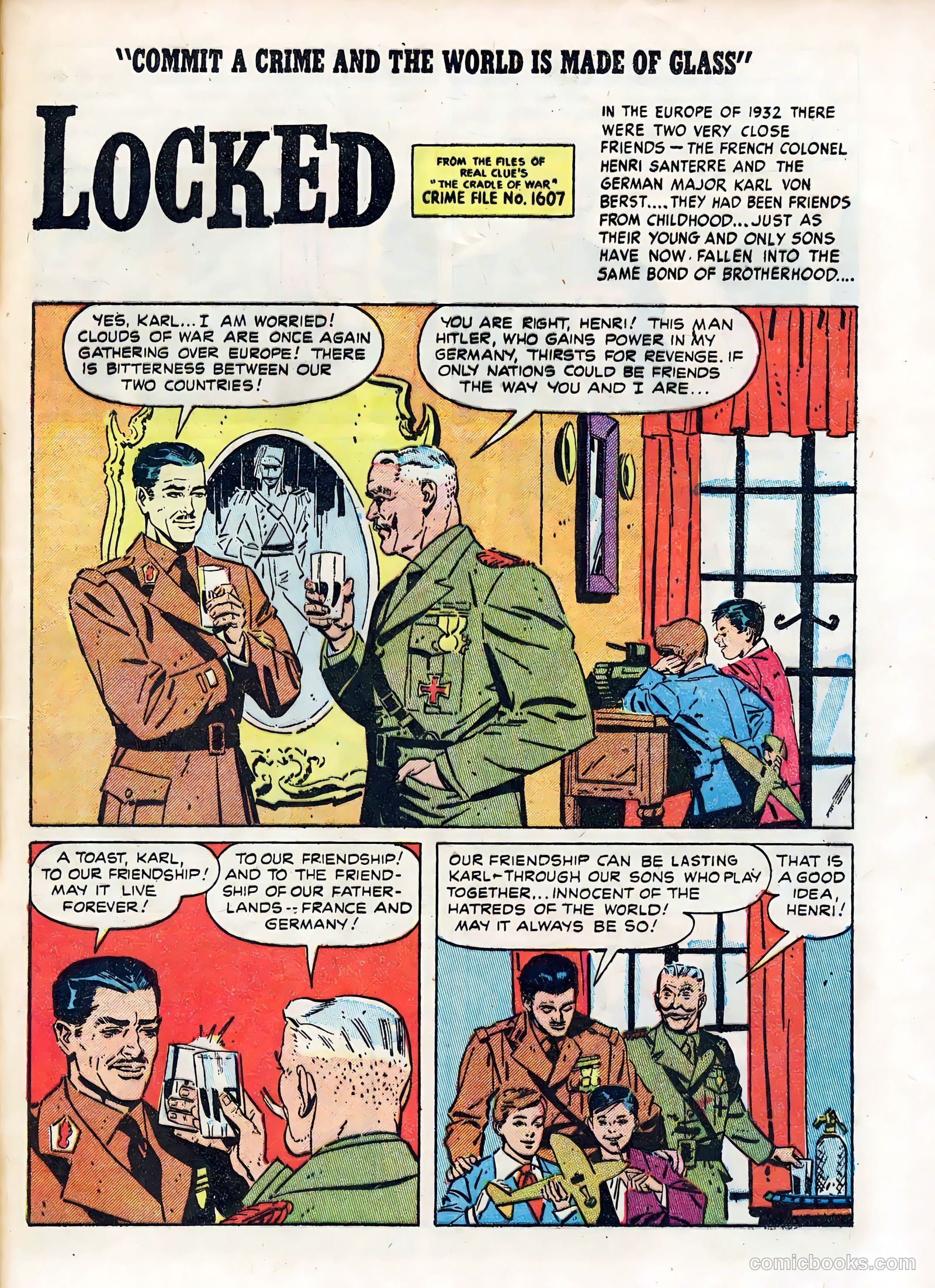 Real Clue Crime Stories #8 — page 33 of 52