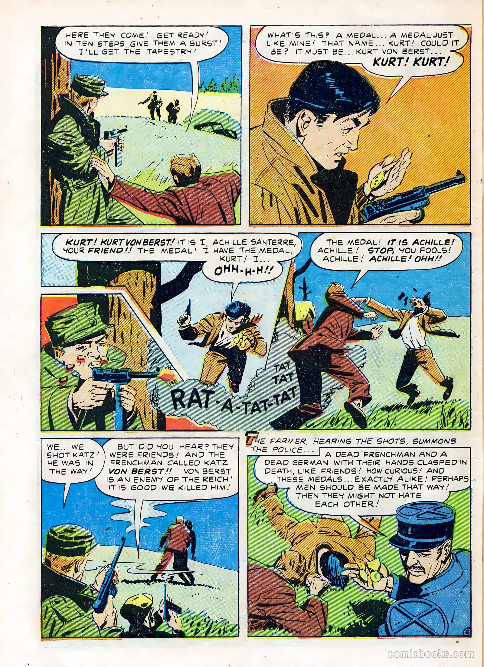 Real Clue Crime Stories #8 — page 38 of 52