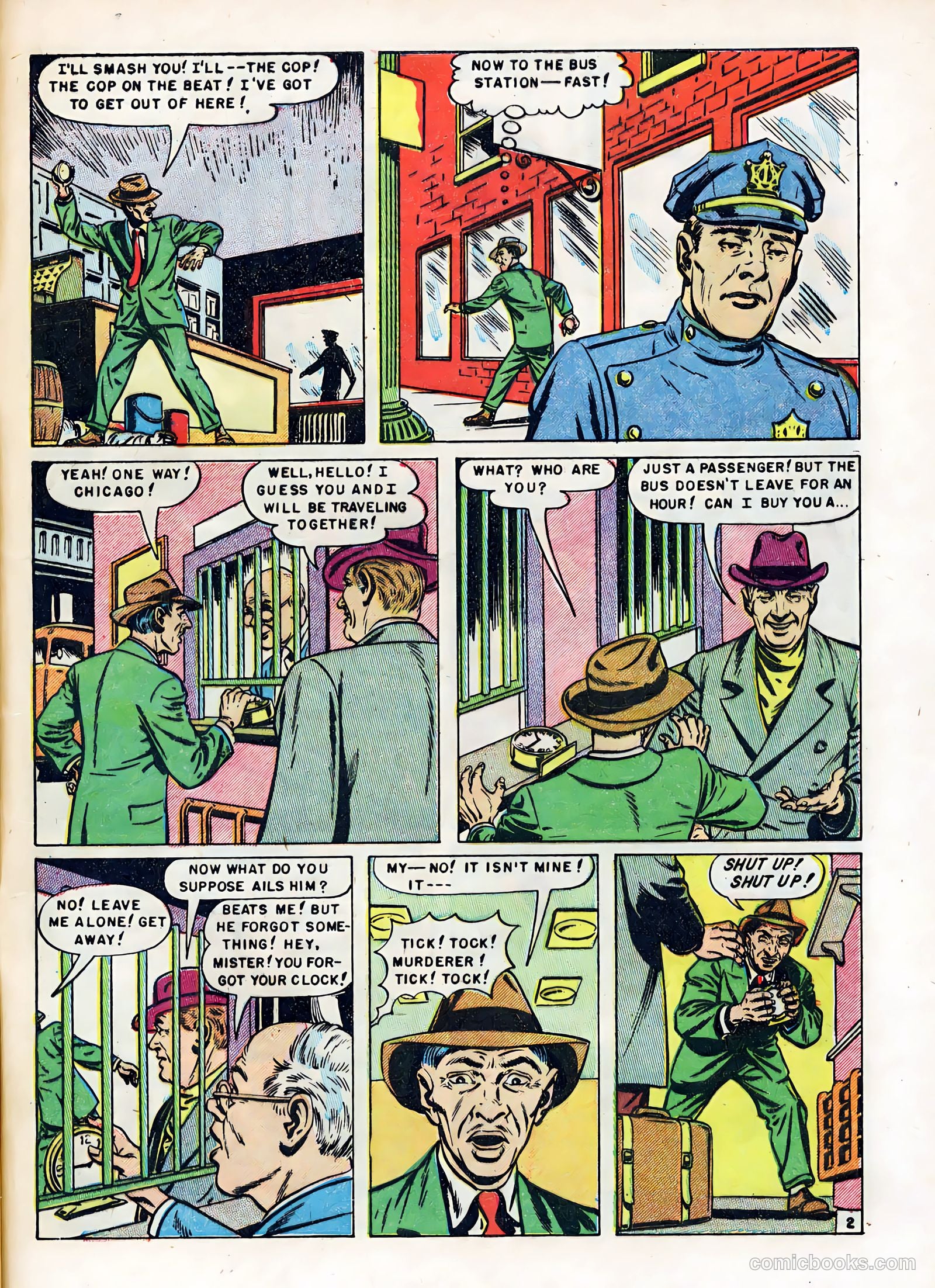 Real Clue Crime Stories #8 — page 41 of 52