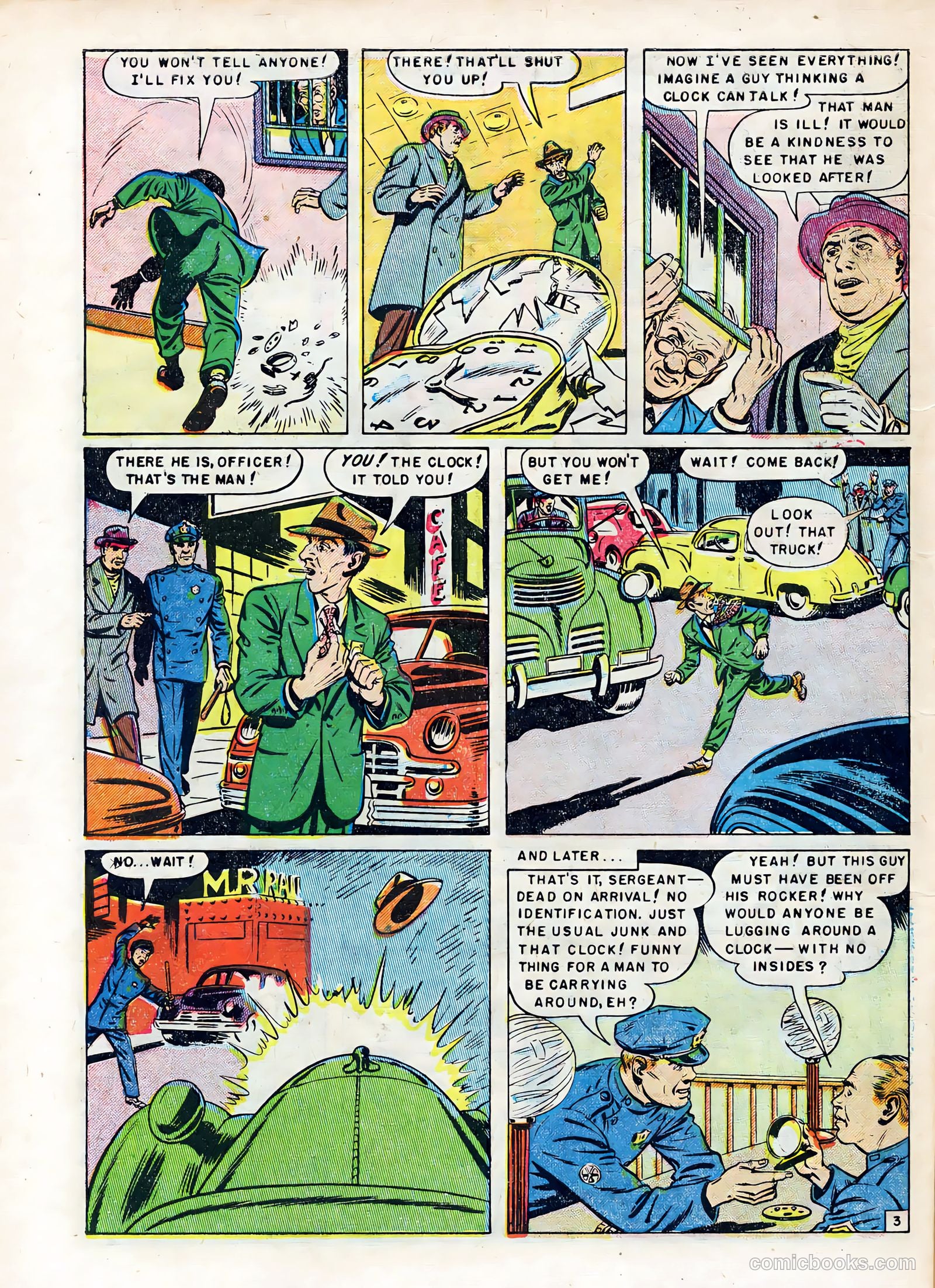 Real Clue Crime Stories #8 — page 42 of 52