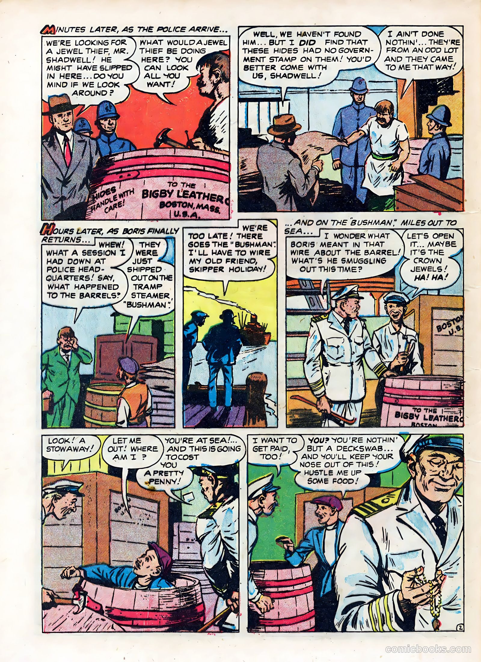 Real Clue Crime Stories #8 — page 44 of 52