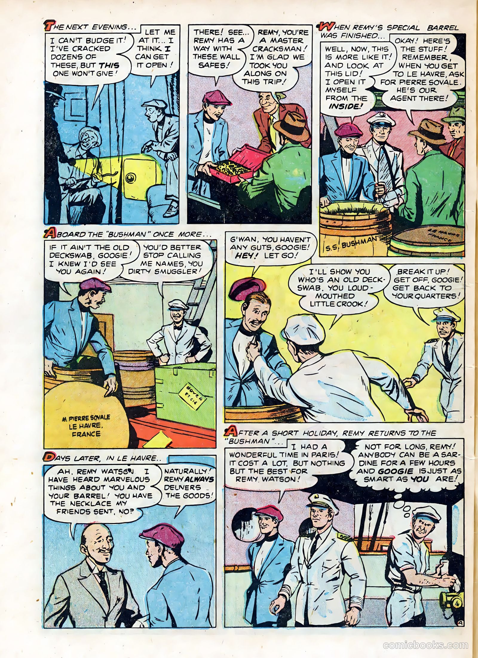 Real Clue Crime Stories #8 — page 46 of 52